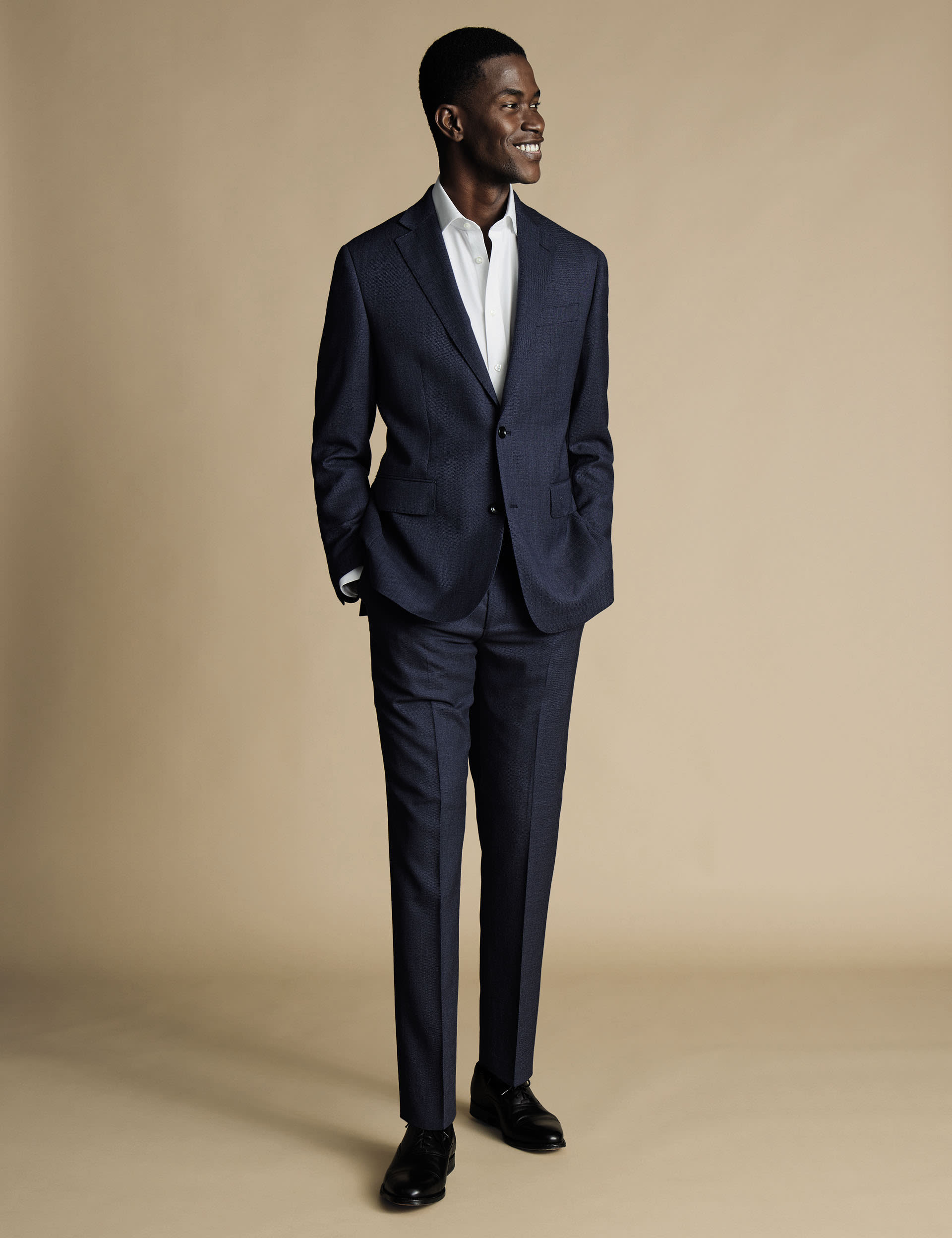 Slim Fit Pure Wool Check Suit Jacket | Charles Tyrwhitt | M&S