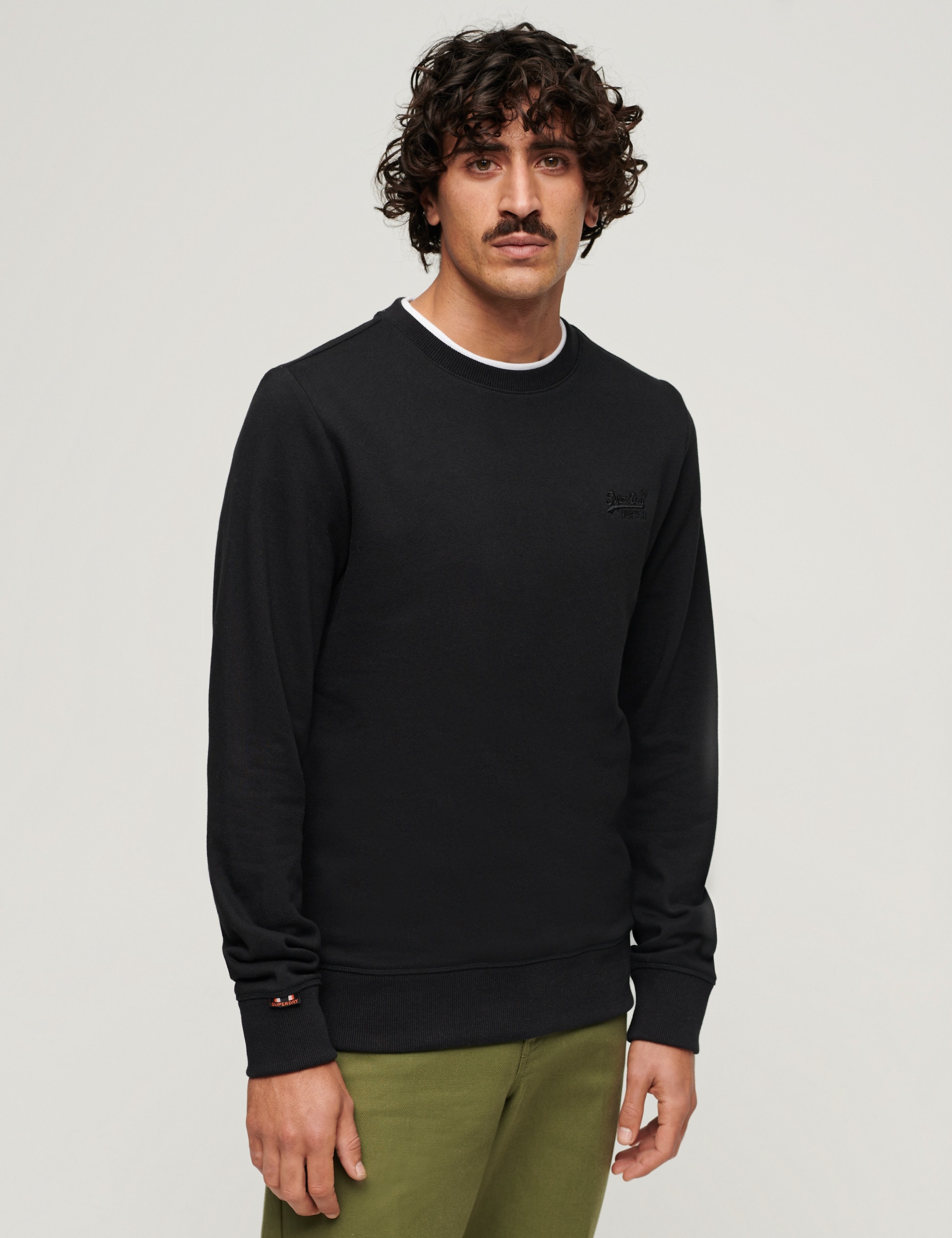 Pure Cotton Crew Neck Jumper | Superdry | M&S