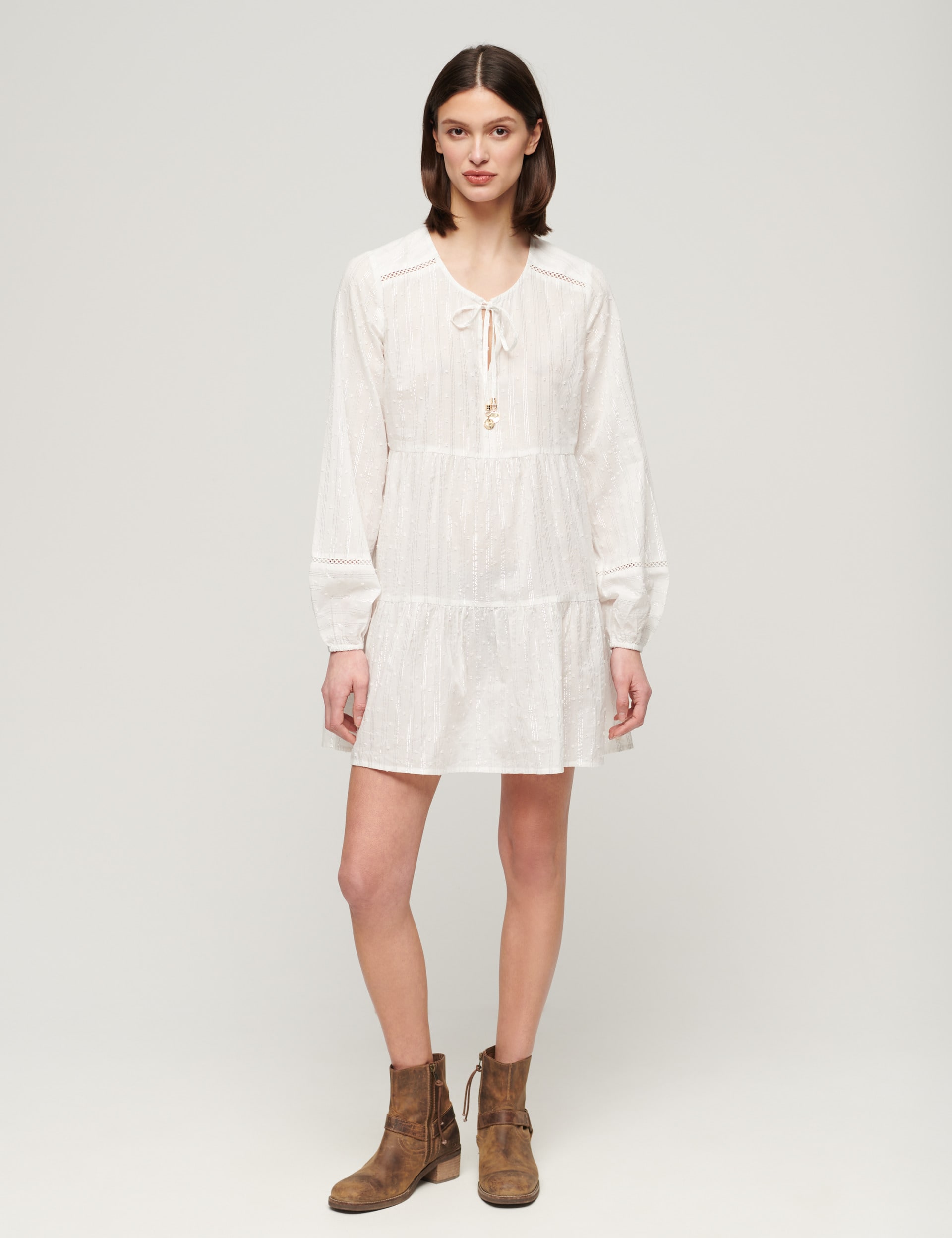 Marks And Spencer White Dress Midi Dress White Mark Plus Size Dresses Pure  Cotton Textured Midi