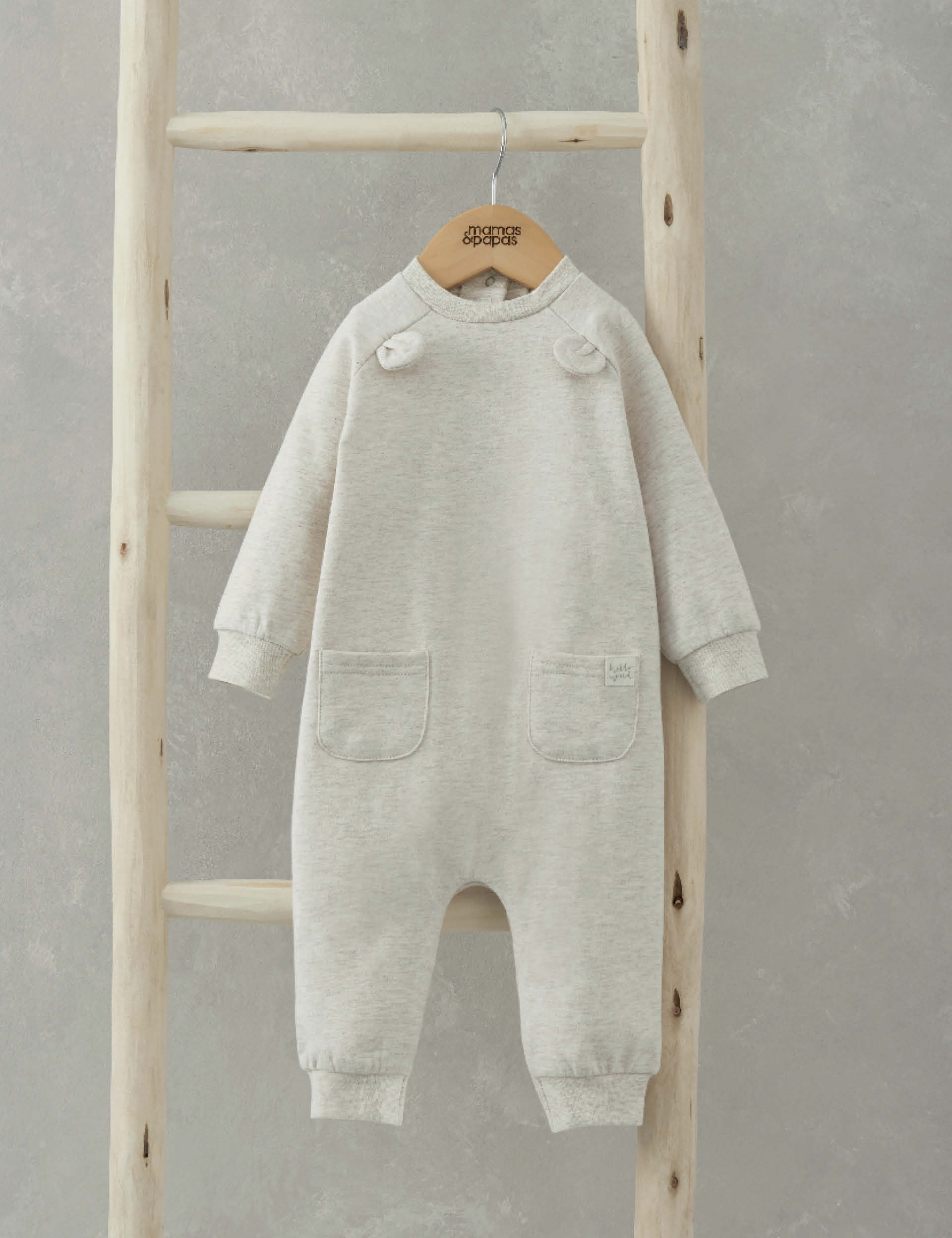 Pure Cotton Bear Ears Romper (7lbs1 Yrs) Mamas & Papas M&S