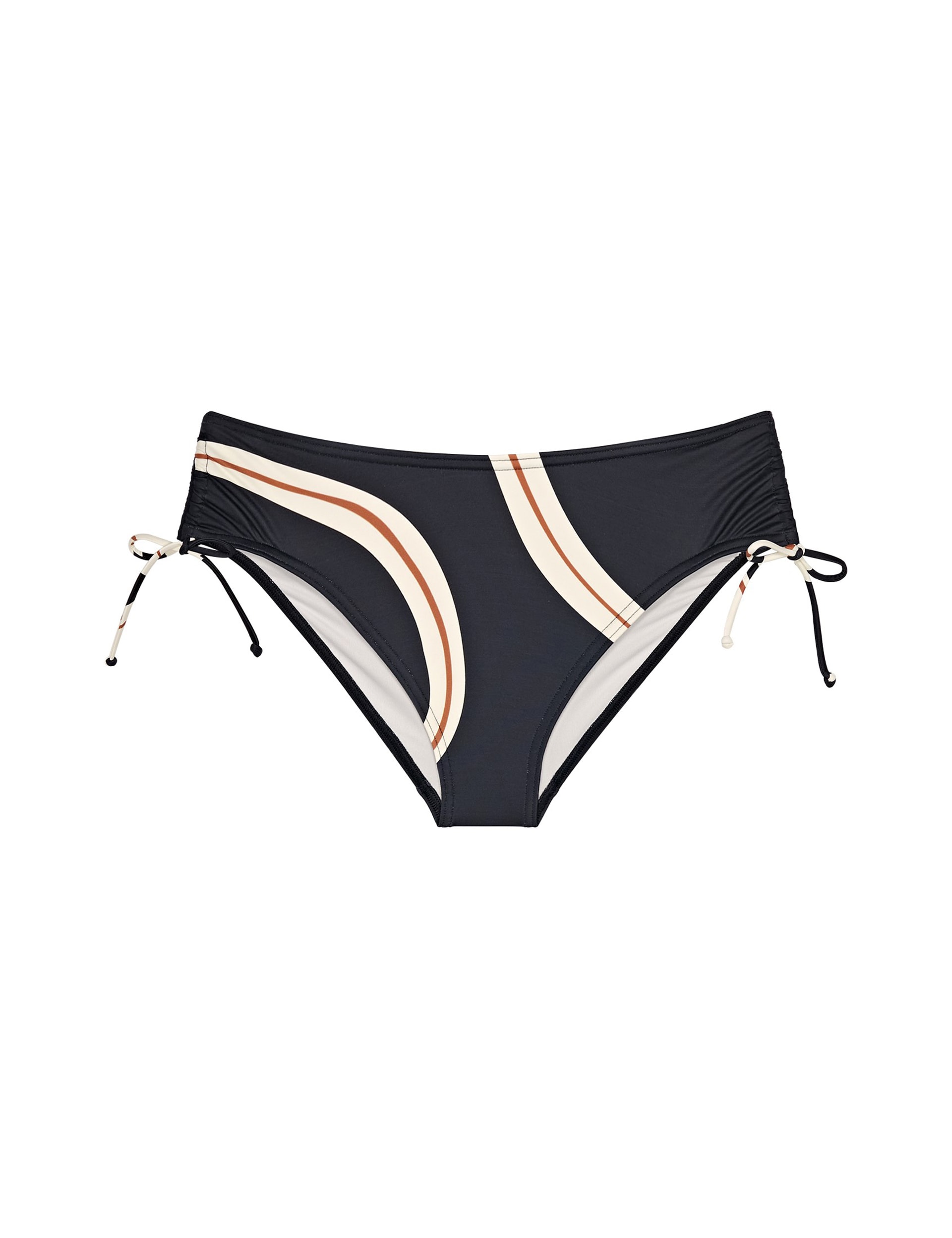 Summer Allure Printed Ruched Bikini Bottoms