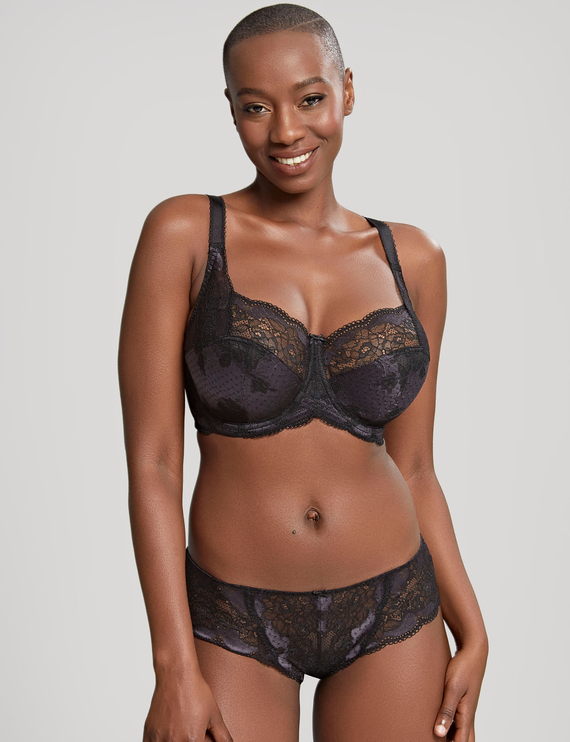 Clara Lace Wired Full Cup Bra D-J