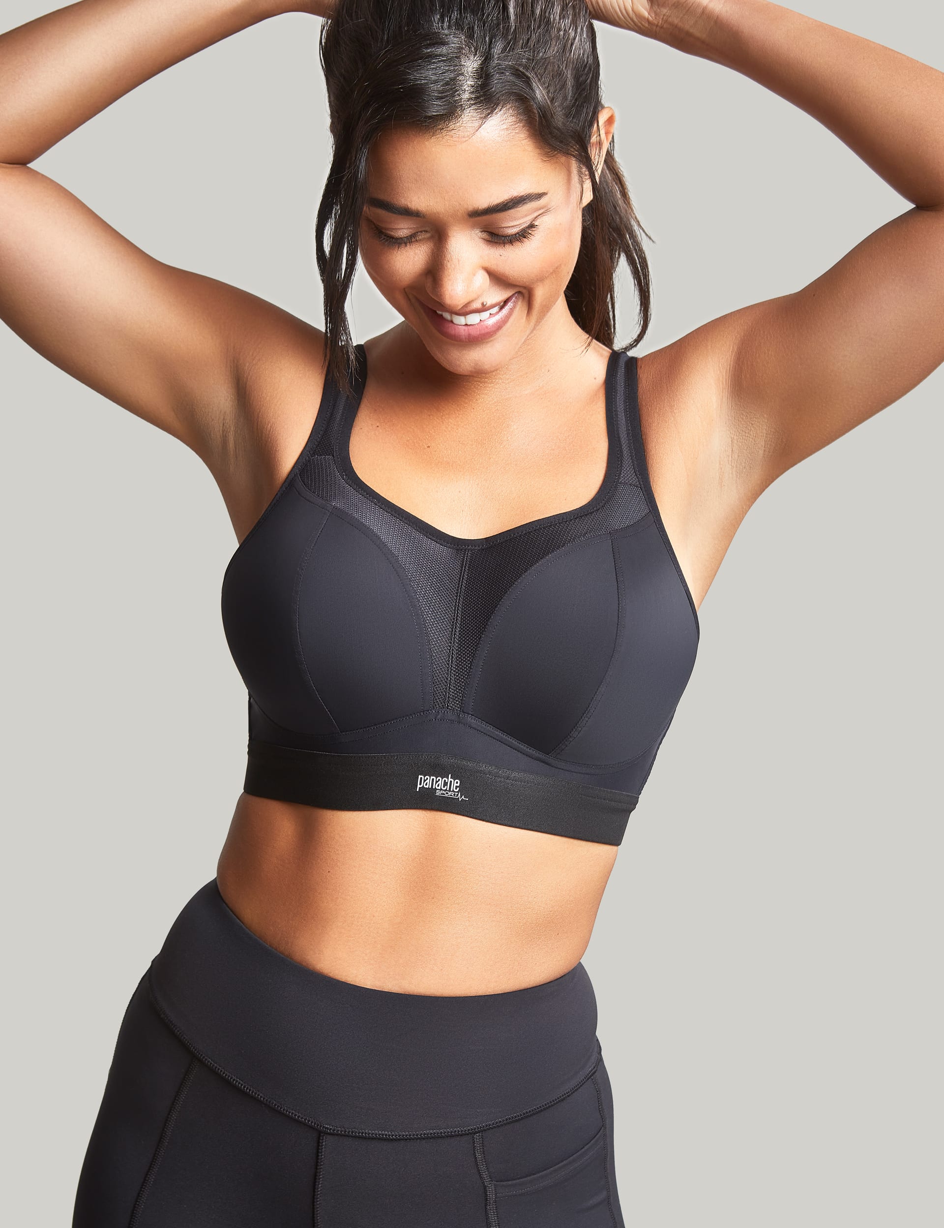 Ultimate Support Non Wired Sports Bra D-J