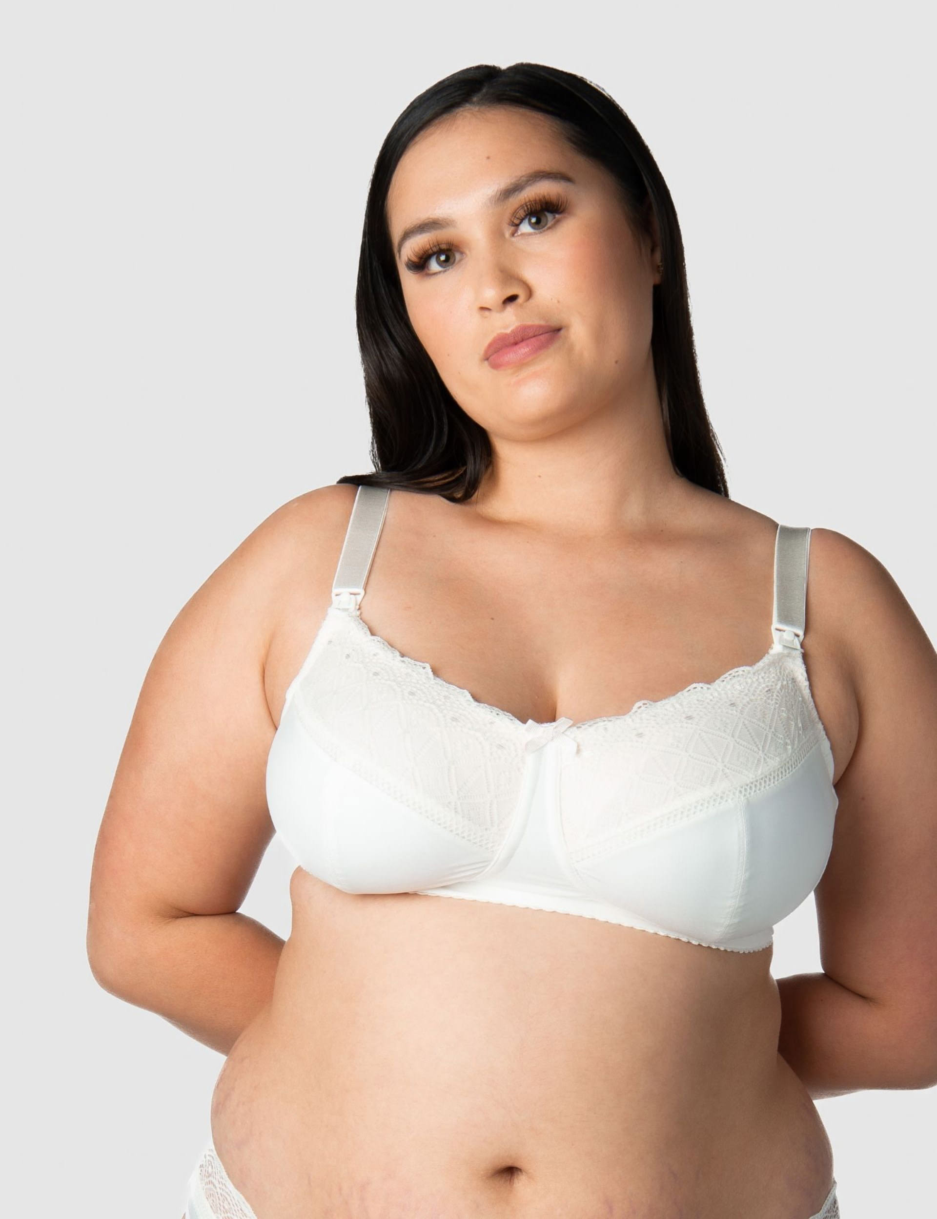 Show Off Lace Non Wired Nursing Bra C-H