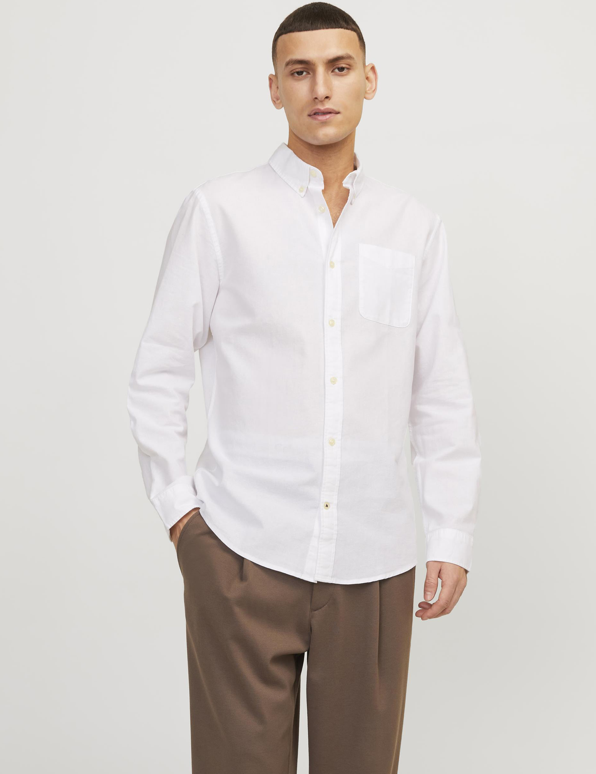 Slim Fit Pure Cotton Oxford Shirt