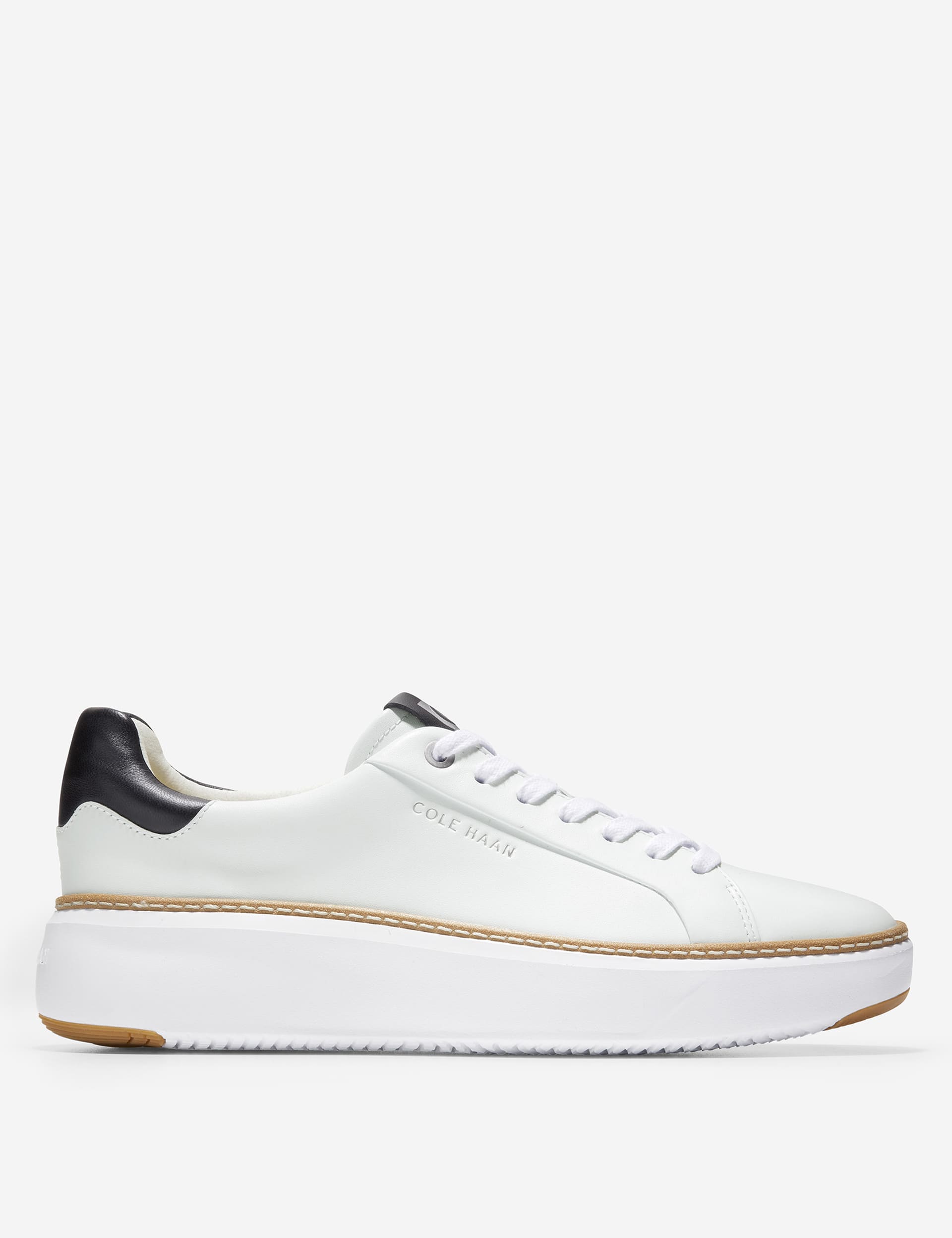 Grandpro Topspin Leather Lace Up Trainers