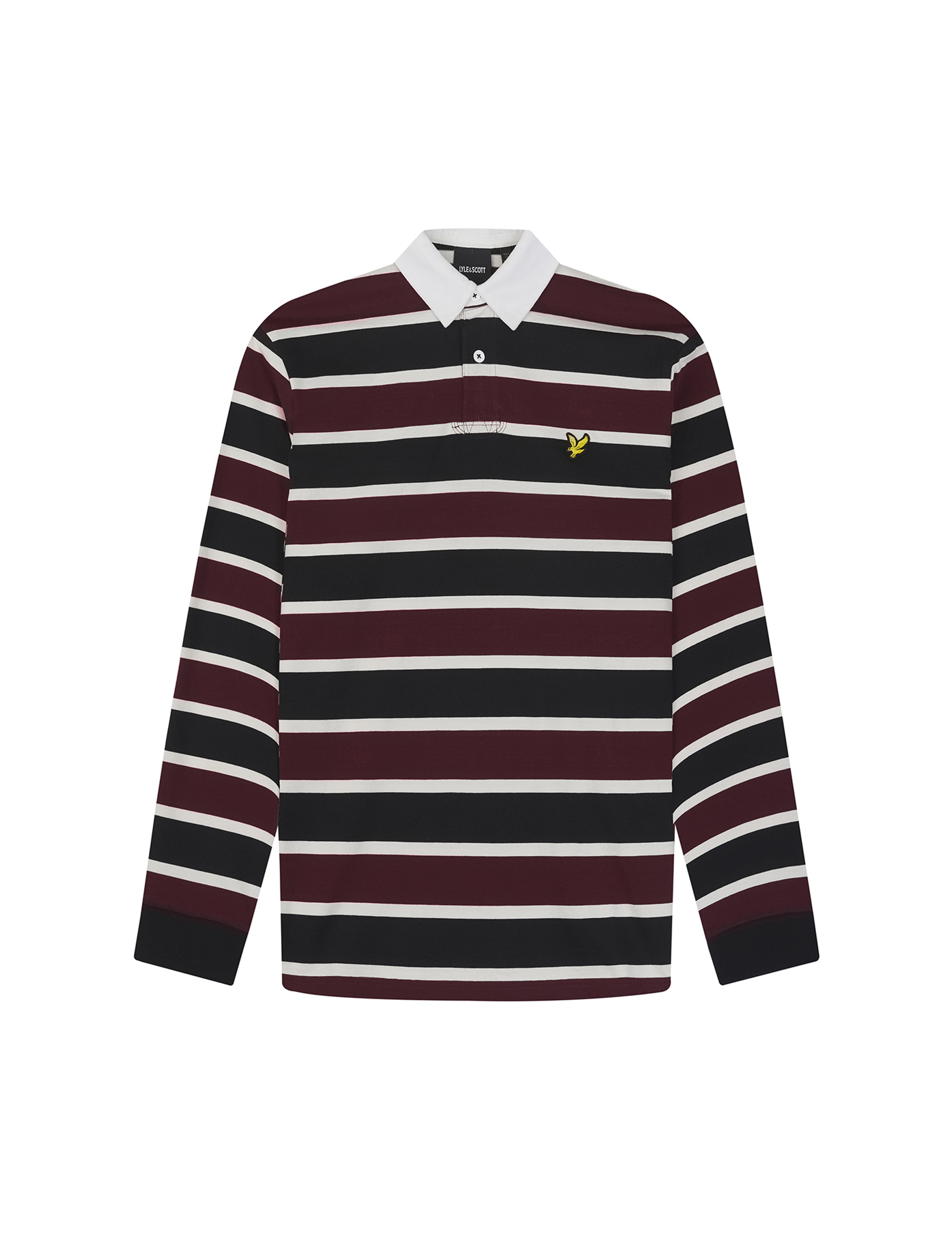 Pure Cotton Striped Rugby Shirt