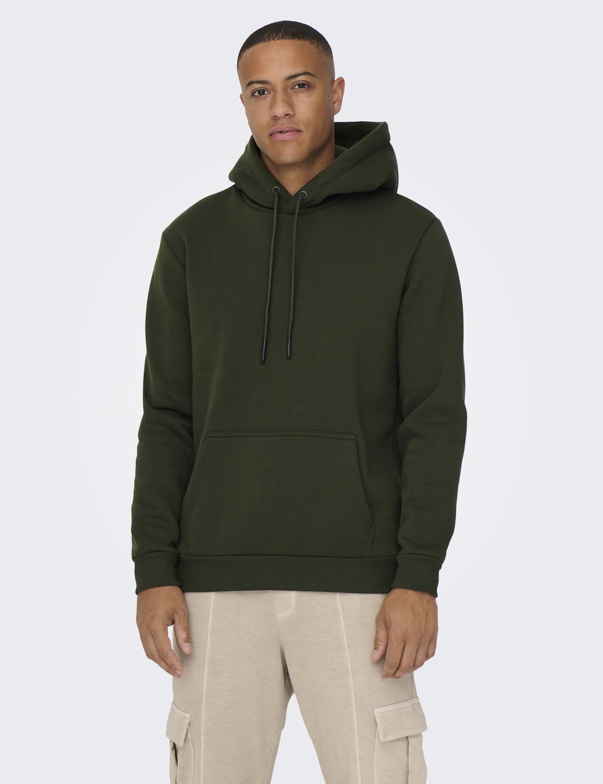 Cotton Rich Hoodie | ONLY & SONS | M&S