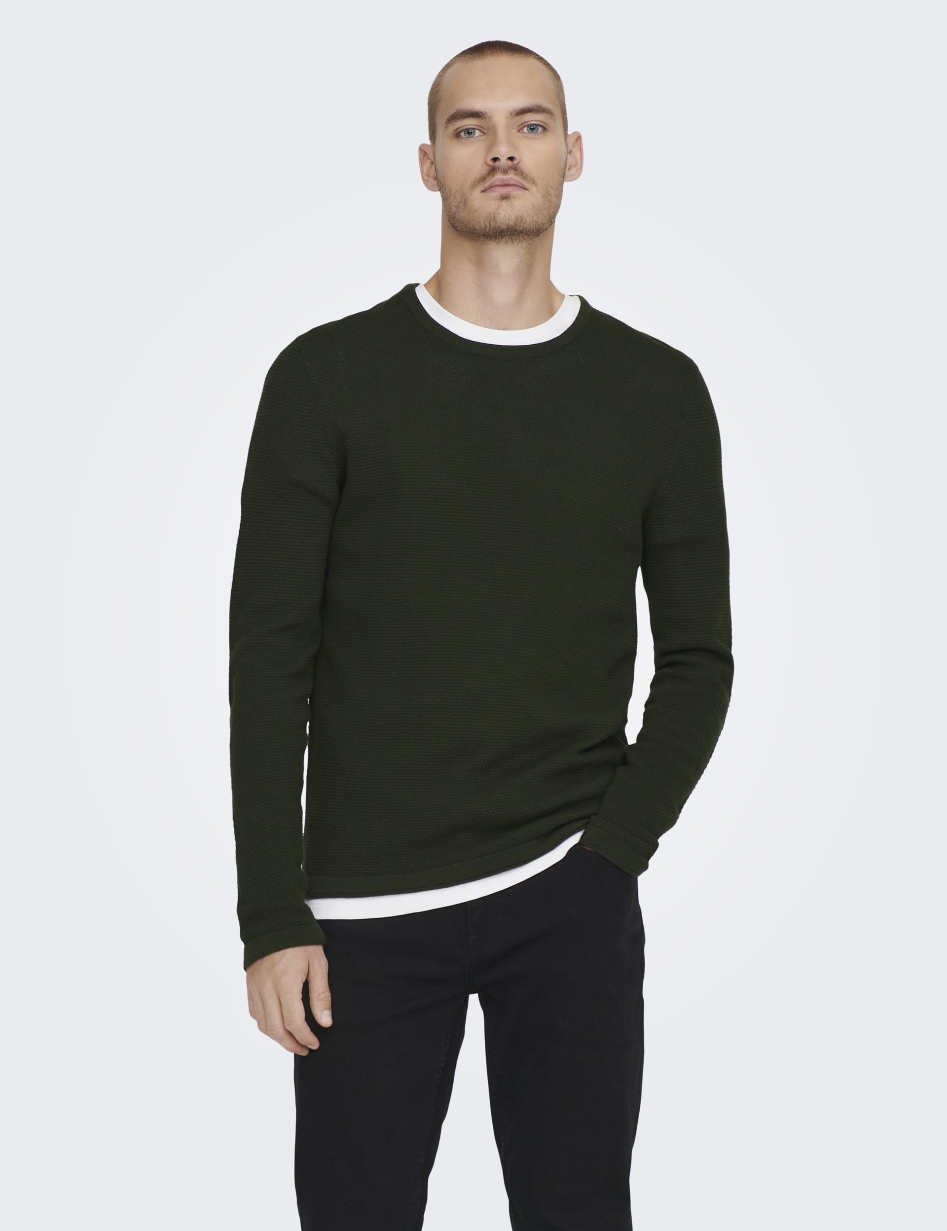 Men's Crew-Neck Jumpers | M&S