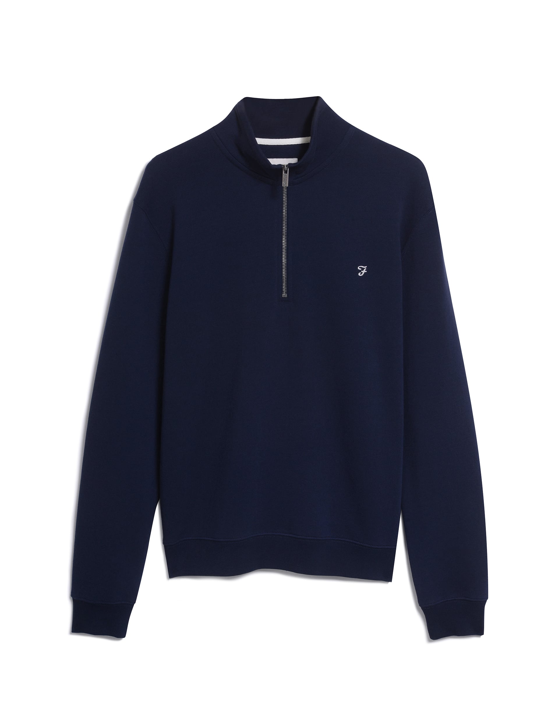 Organic Cotton Half Zip Sweatshirt