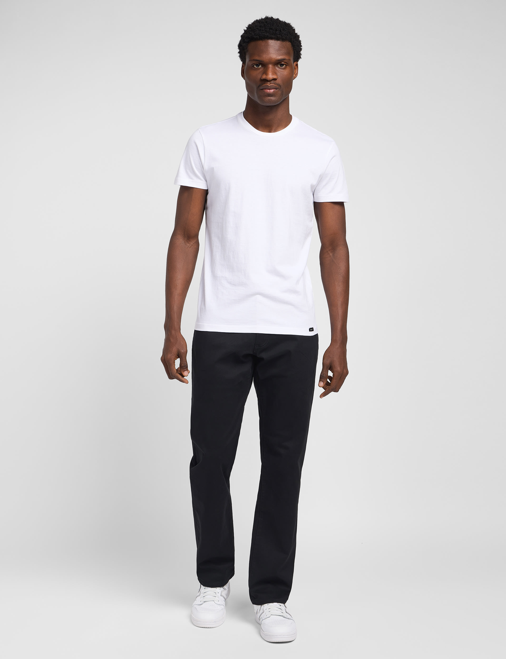 Straight Fit 5 Pocket Jeans