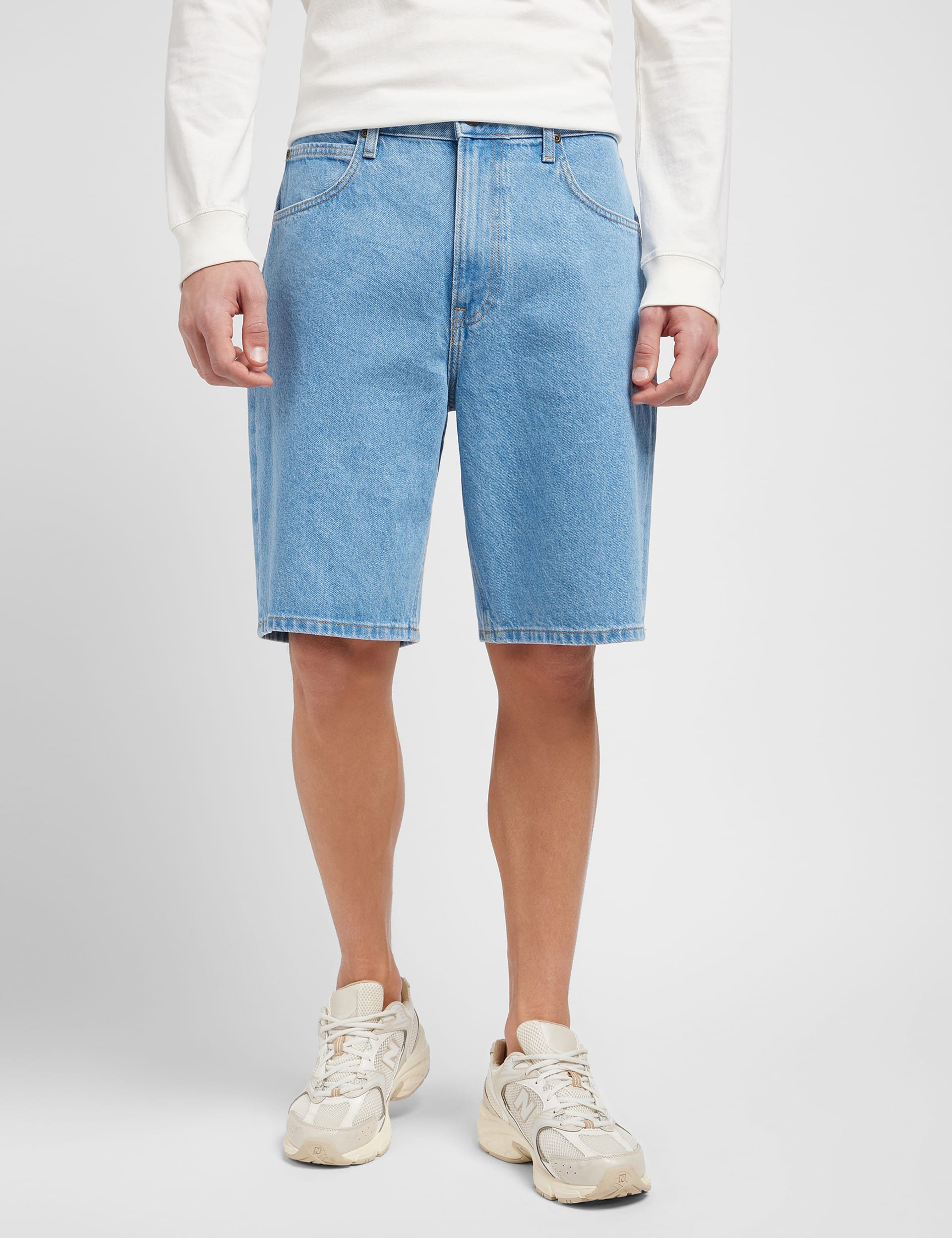 Asher Pure Cotton Denim Shorts | Lee | M&S