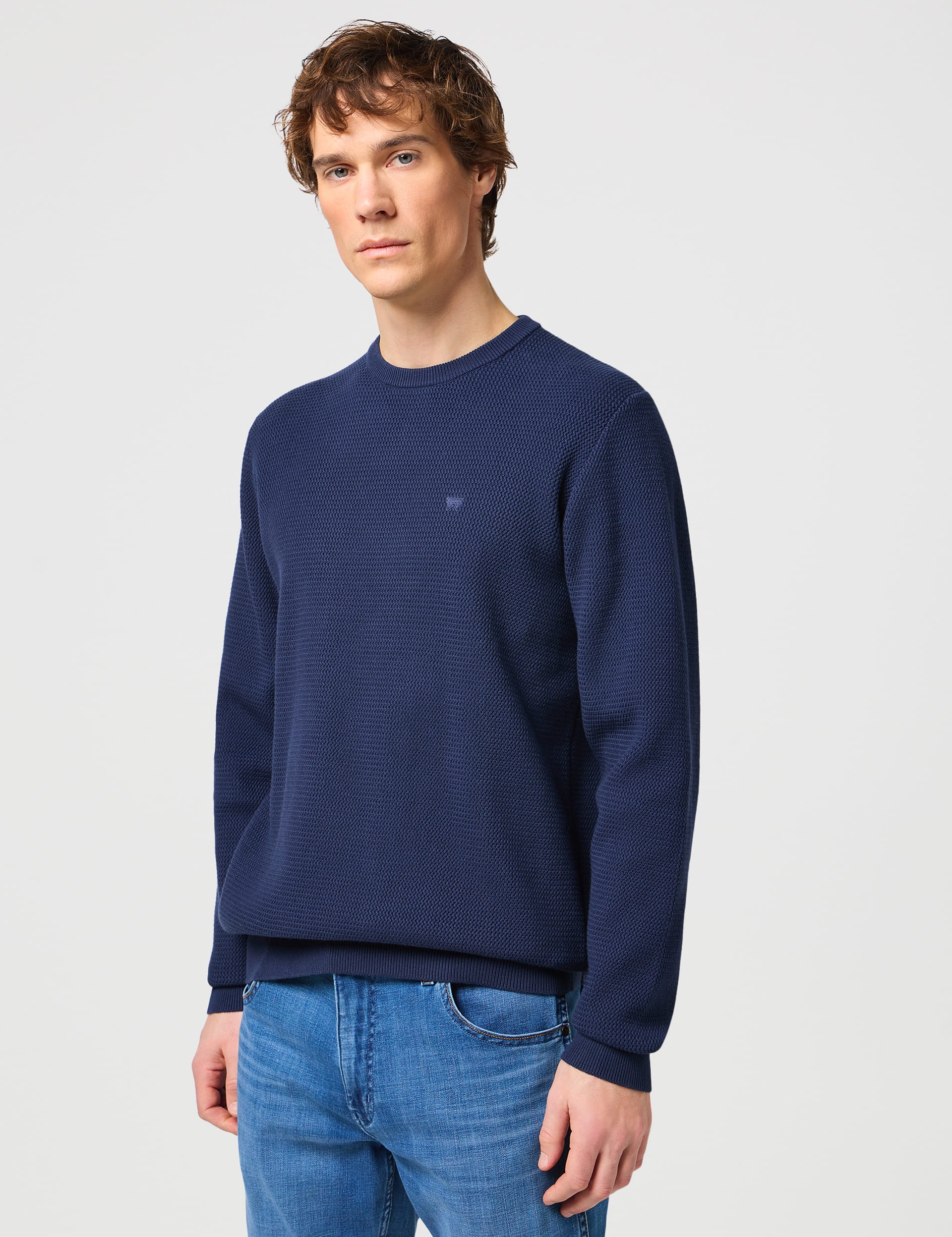 Pure Cotton Crew Neck Jumper | Wrangler | M&S