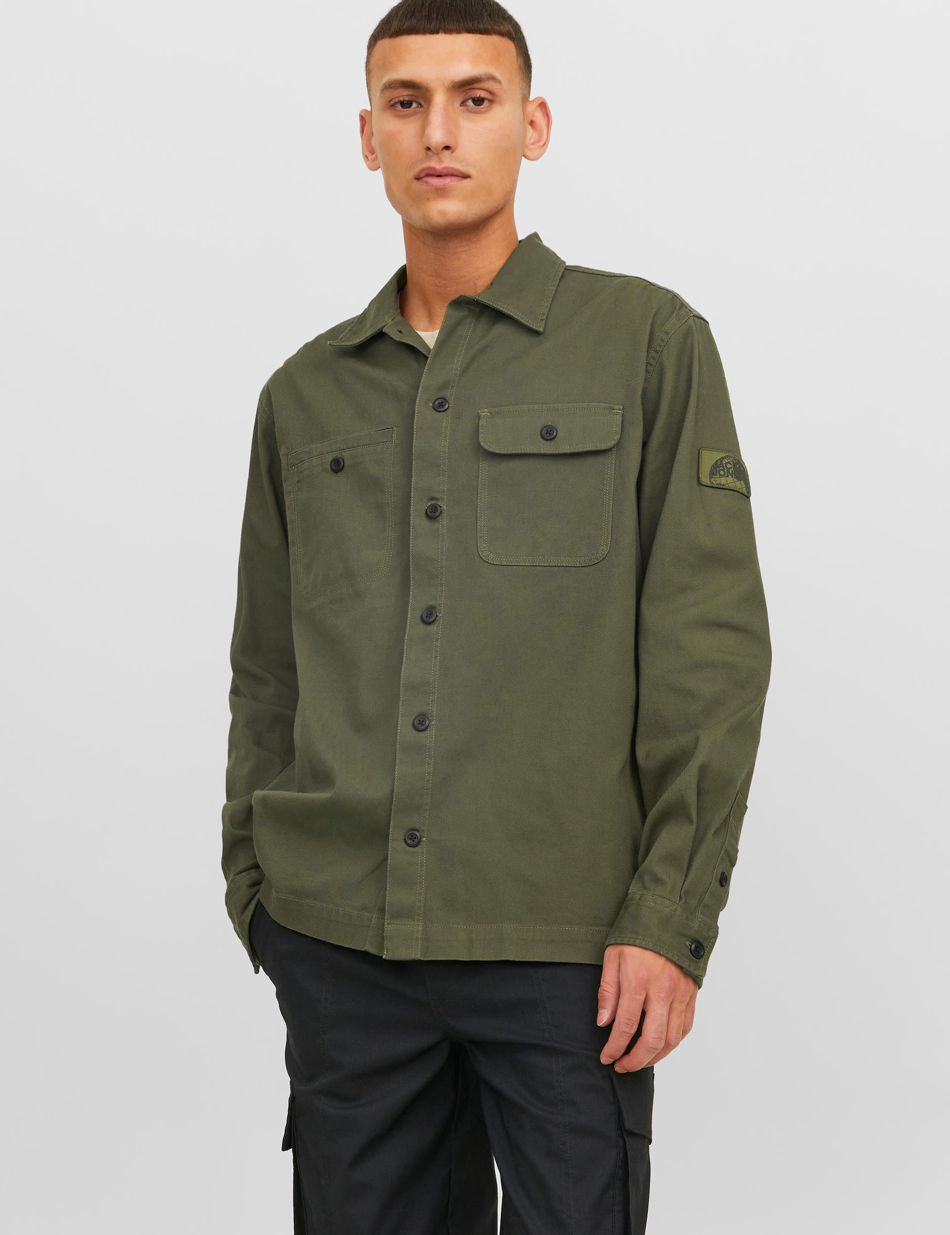 Cotton Rich Overshirt