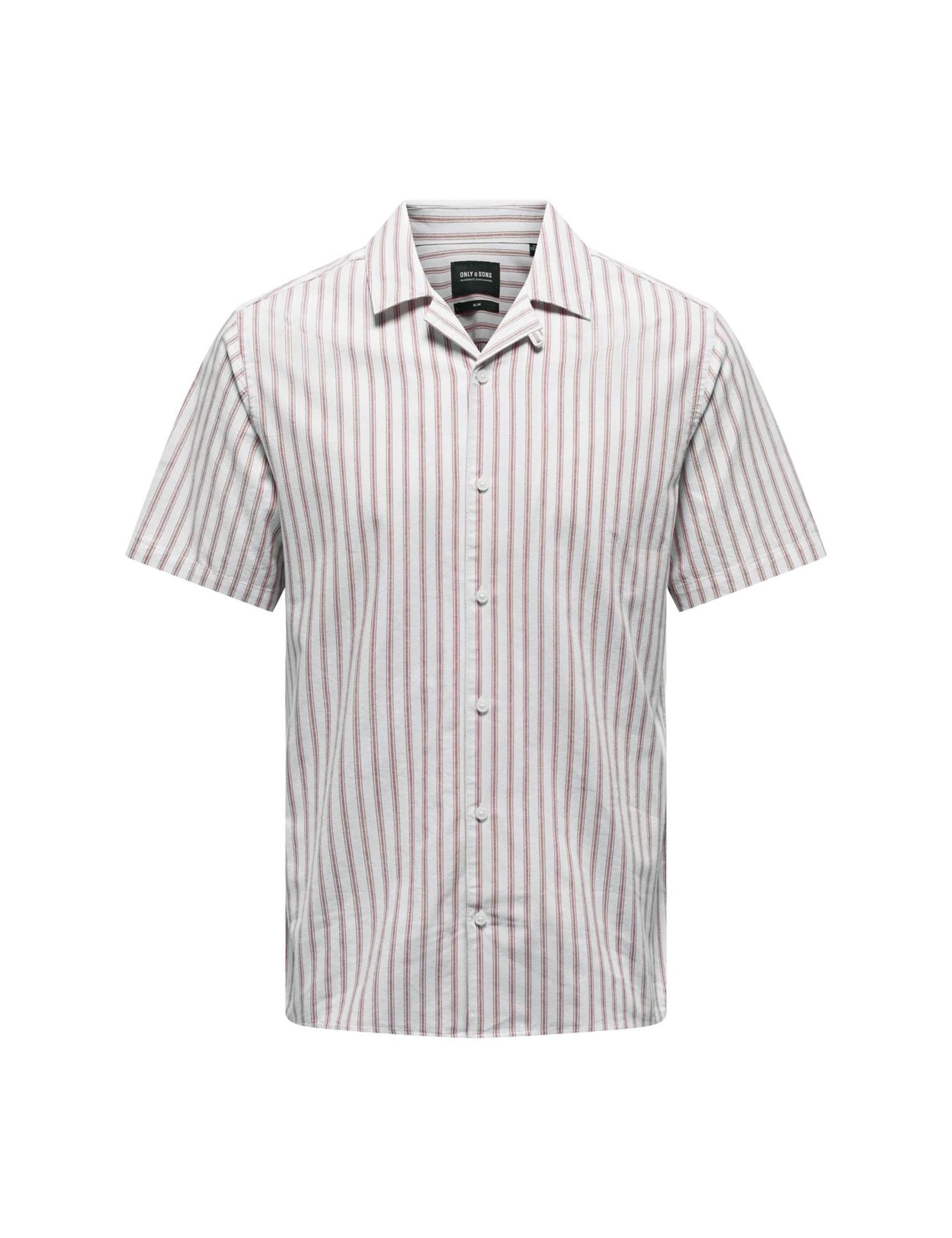 Cotton Rich Striped Oxford Shirt