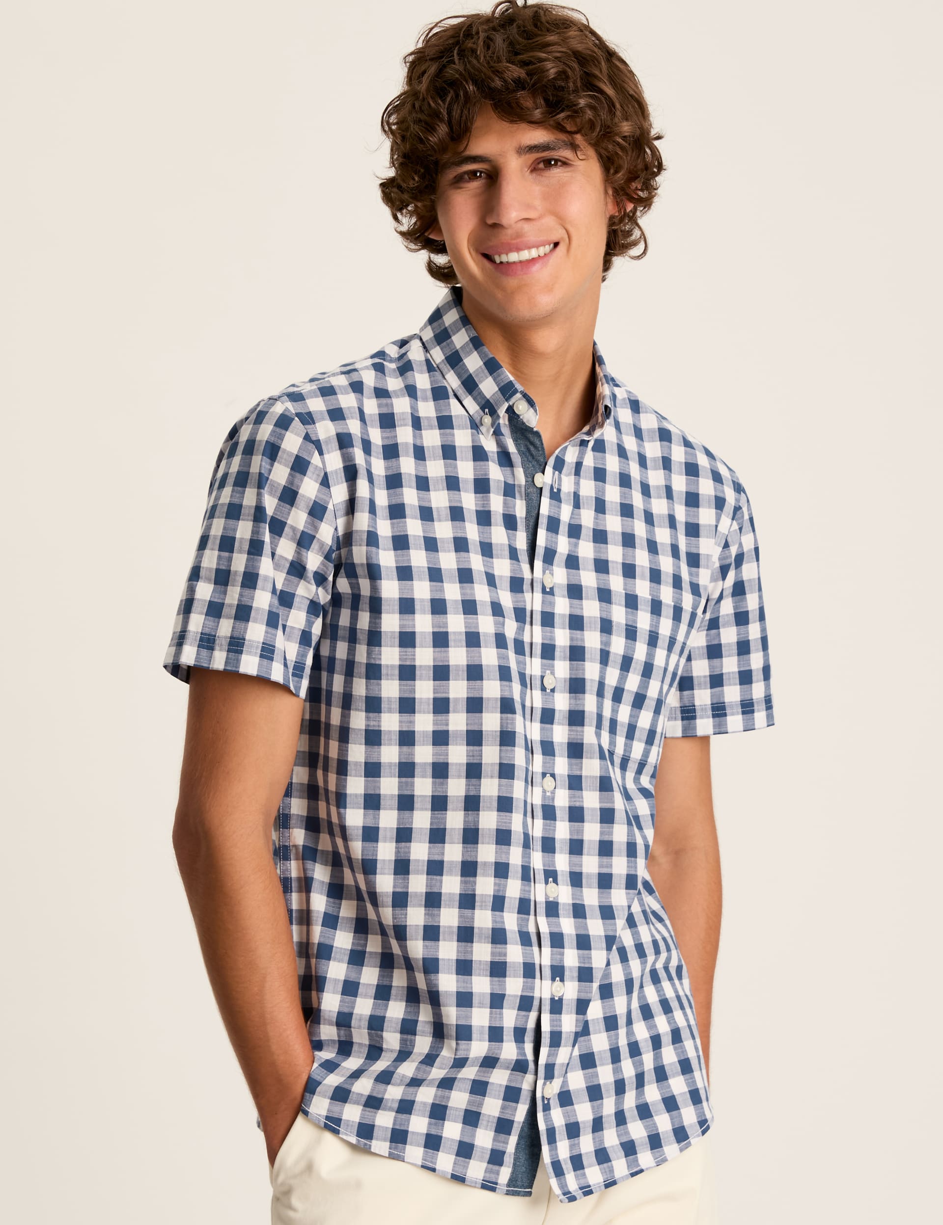 Pure Cotton Check Shirt | Joules | M&S