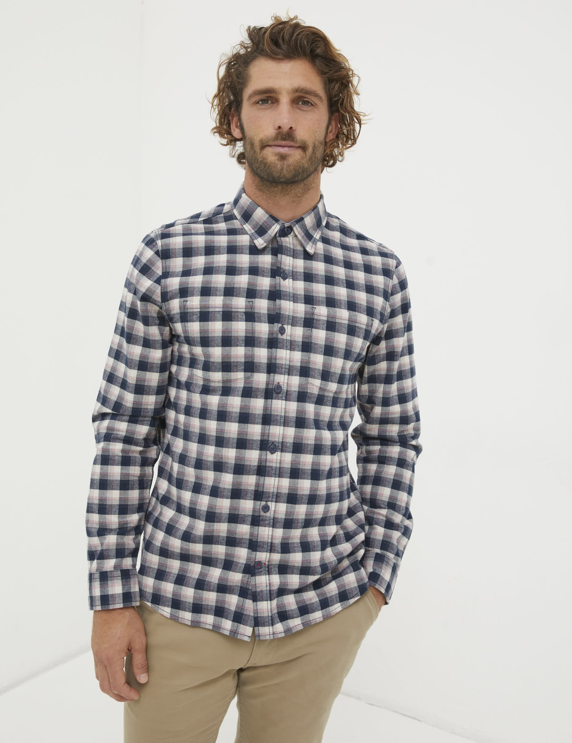 Pure Cotton Check Shirt | FatFace | M&S