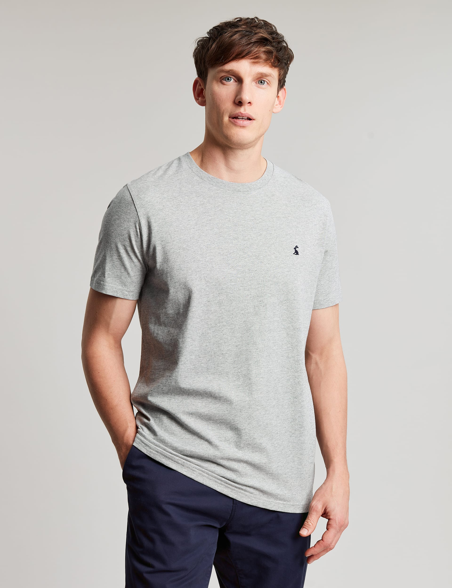 Pure Cotton Jersey Crew Neck T-Shirt | Joules | M&S