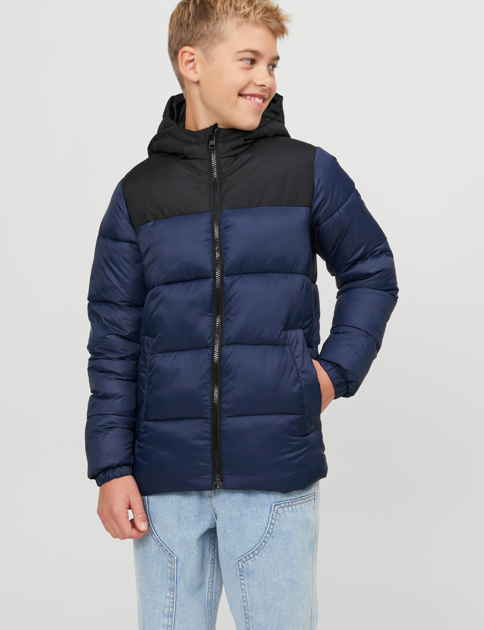 Hooded Quilted Jacket (8-16 Yrs) | JACK & JONES JUNIOR | M&S