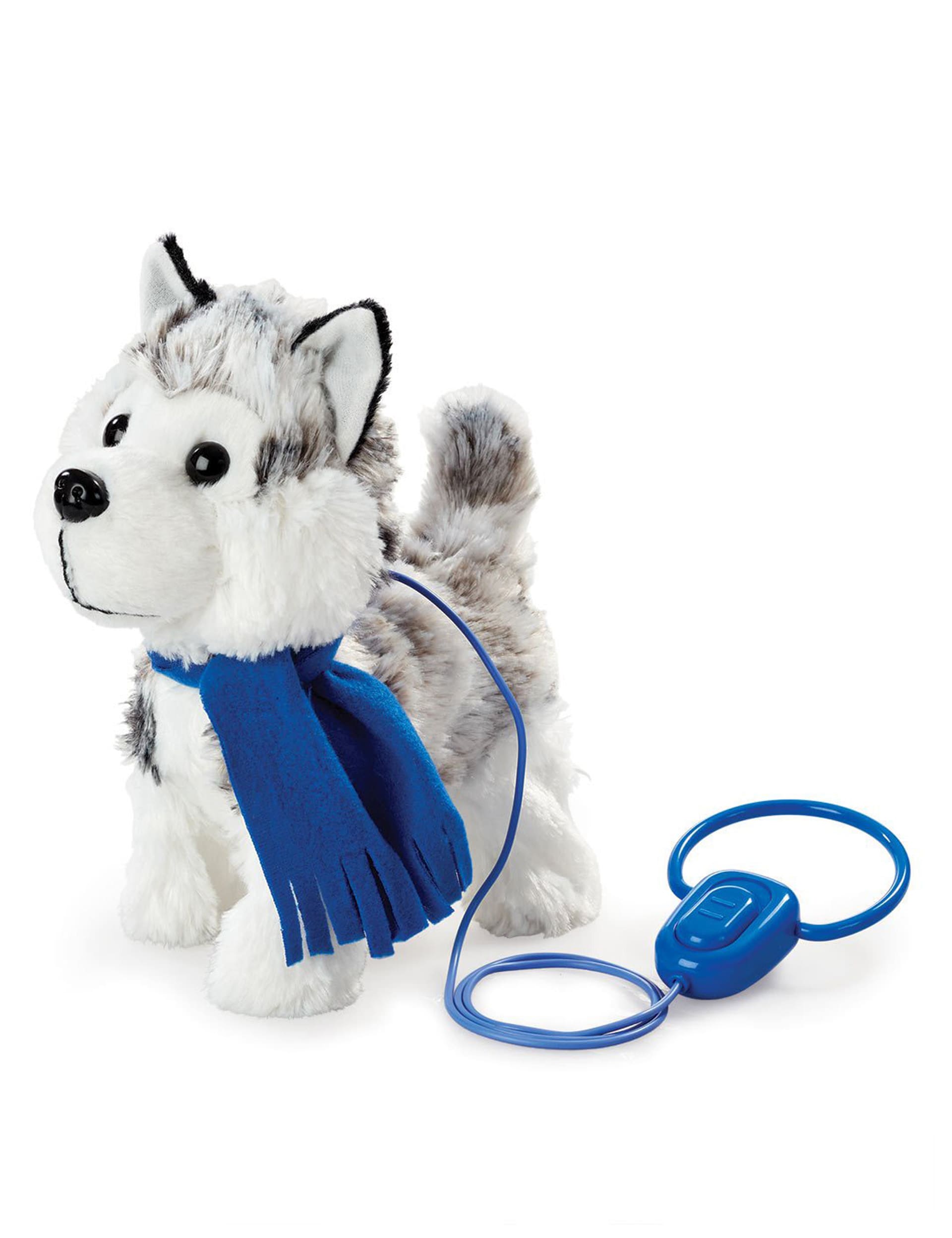 Walk Along Husky Toy (310 Yrs) Pitter Patter Pets M&S