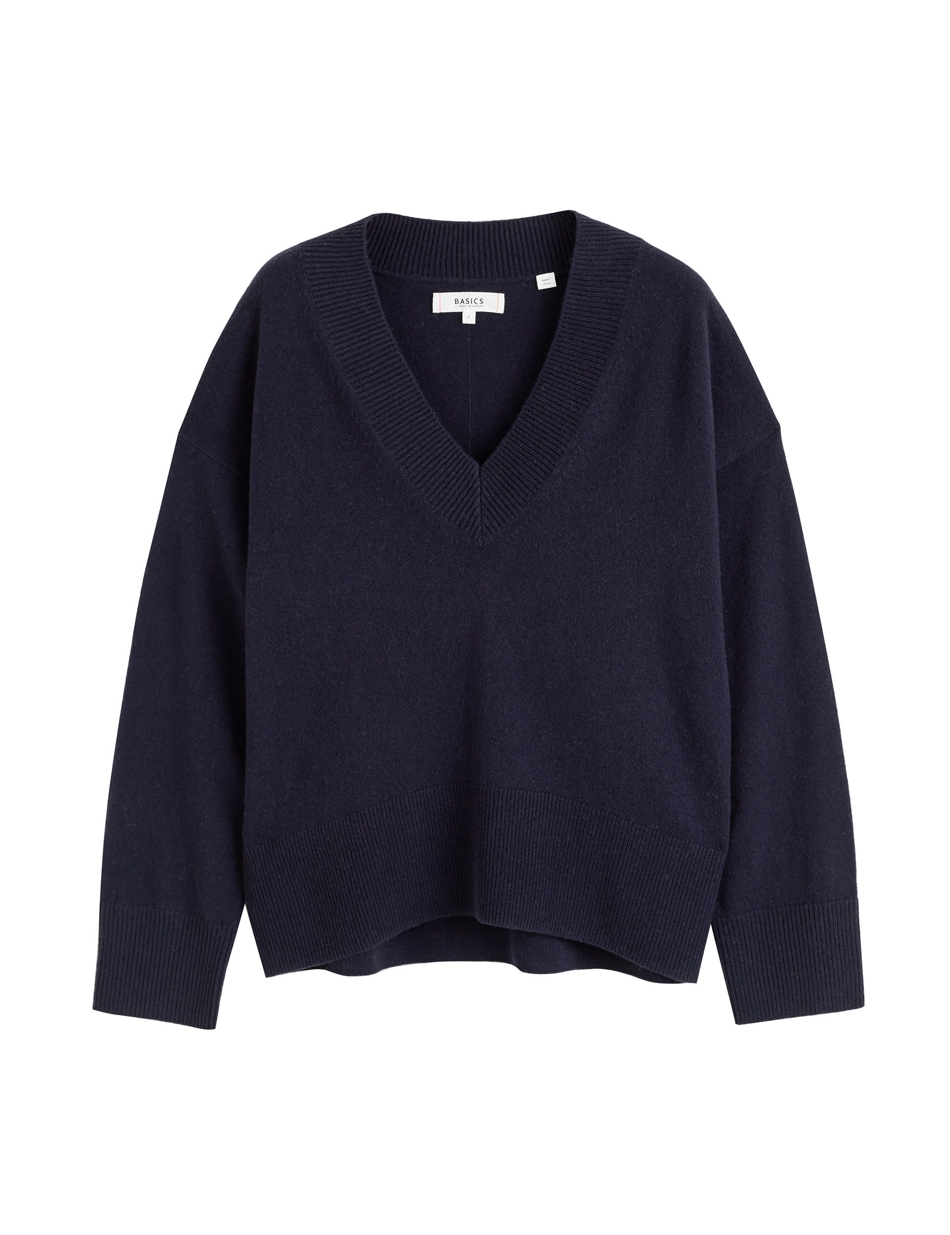 Wool Rich Relaxed Jumper with Cashmere