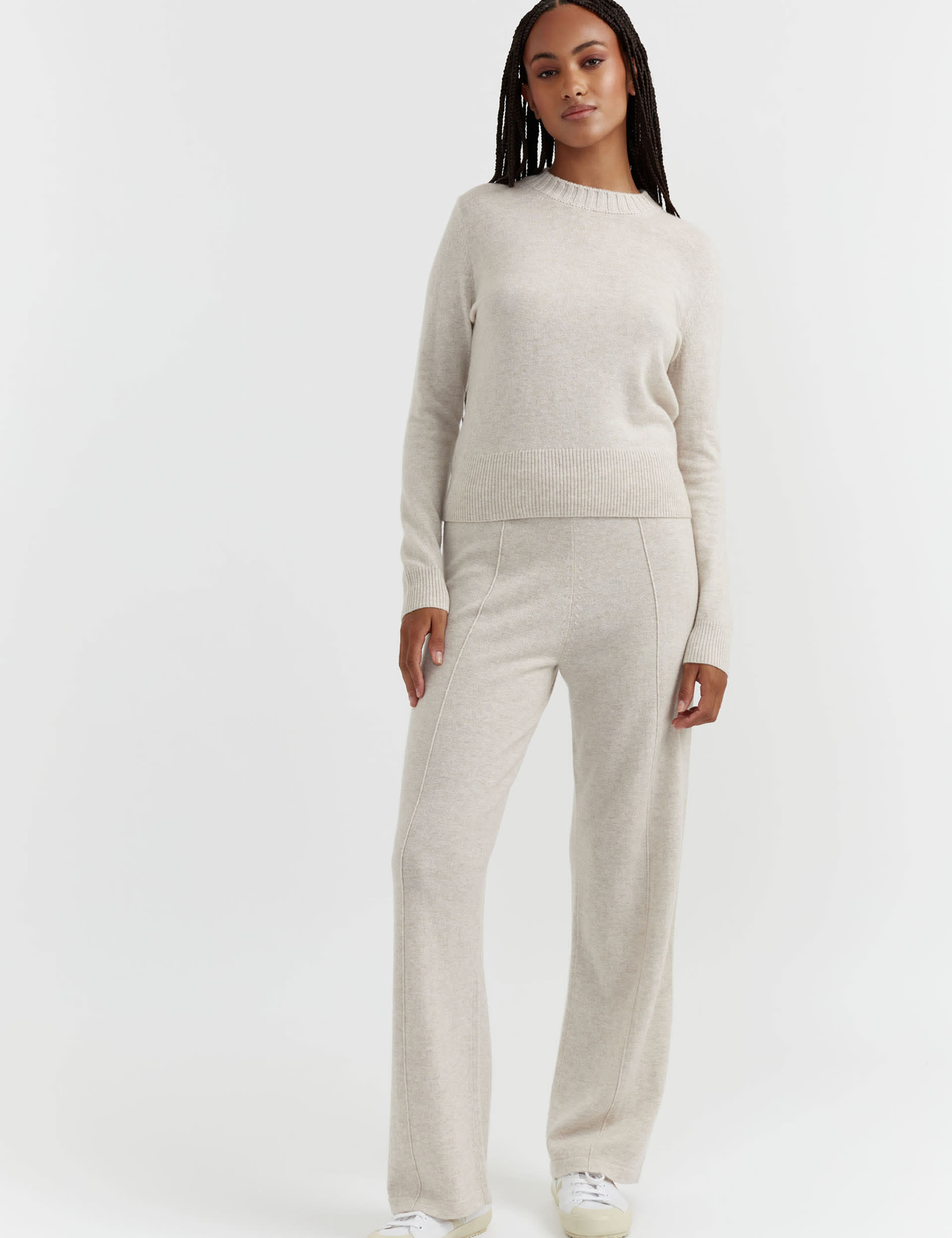 Wool Rich Cropped Jumper with Cashmere | Chinti & Parker | M&S