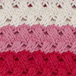 Pure Cotton Textured Striped Jumper - pinkmix