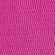 Linen Blend Crochet Round Neck Midi Dress - berry