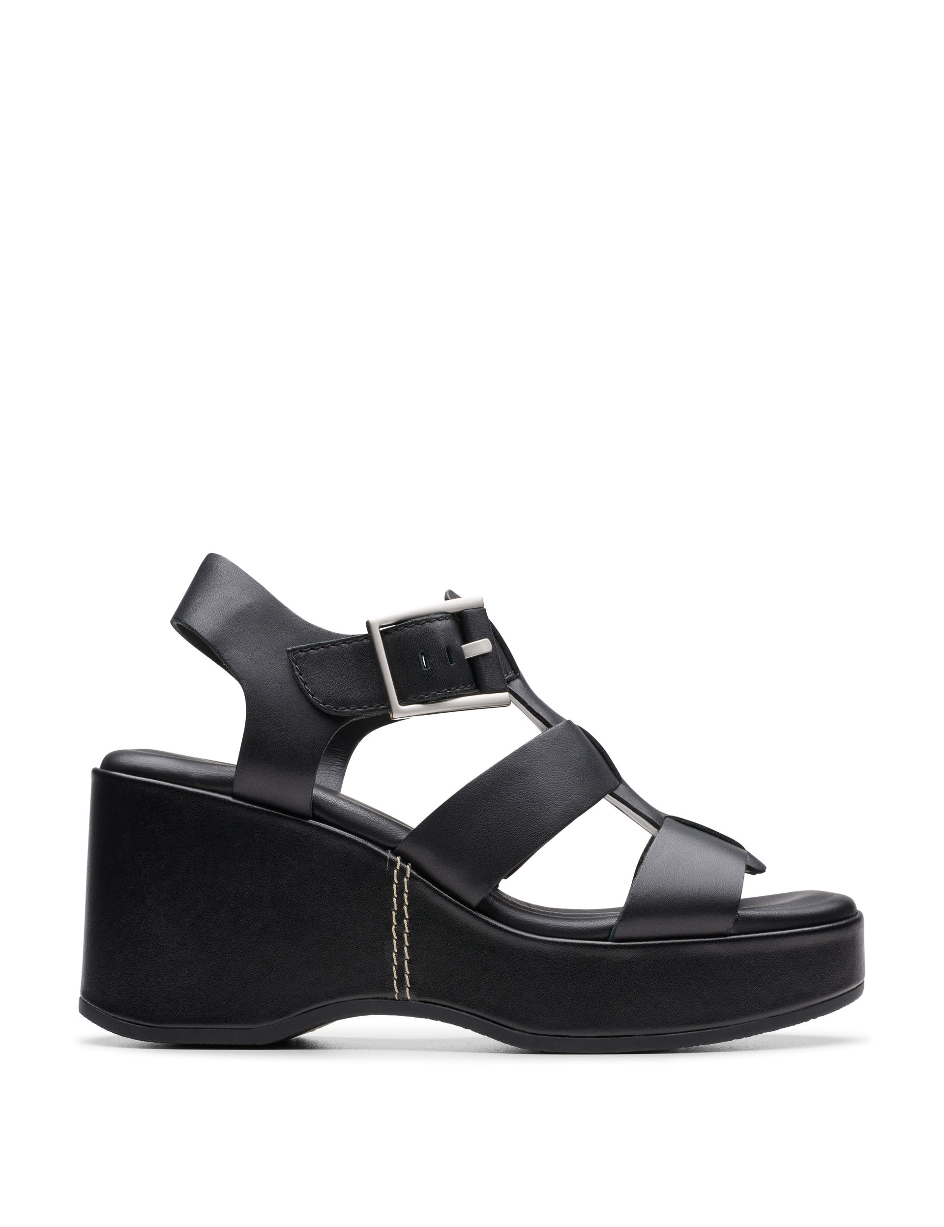 Leather Wedge Sandals | CLARKS | M&S