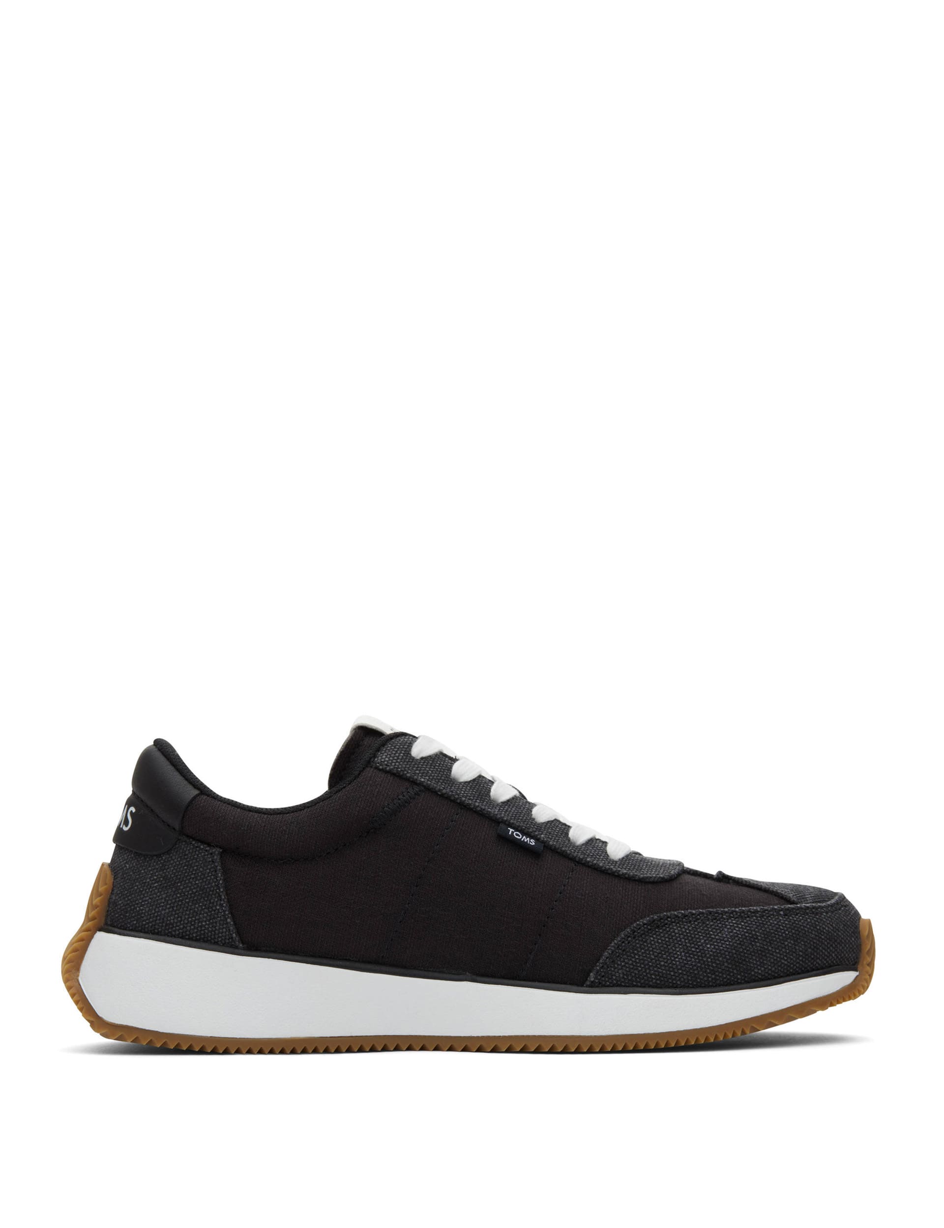 Canvas Lace-Up Trainers | TOMS | M&S