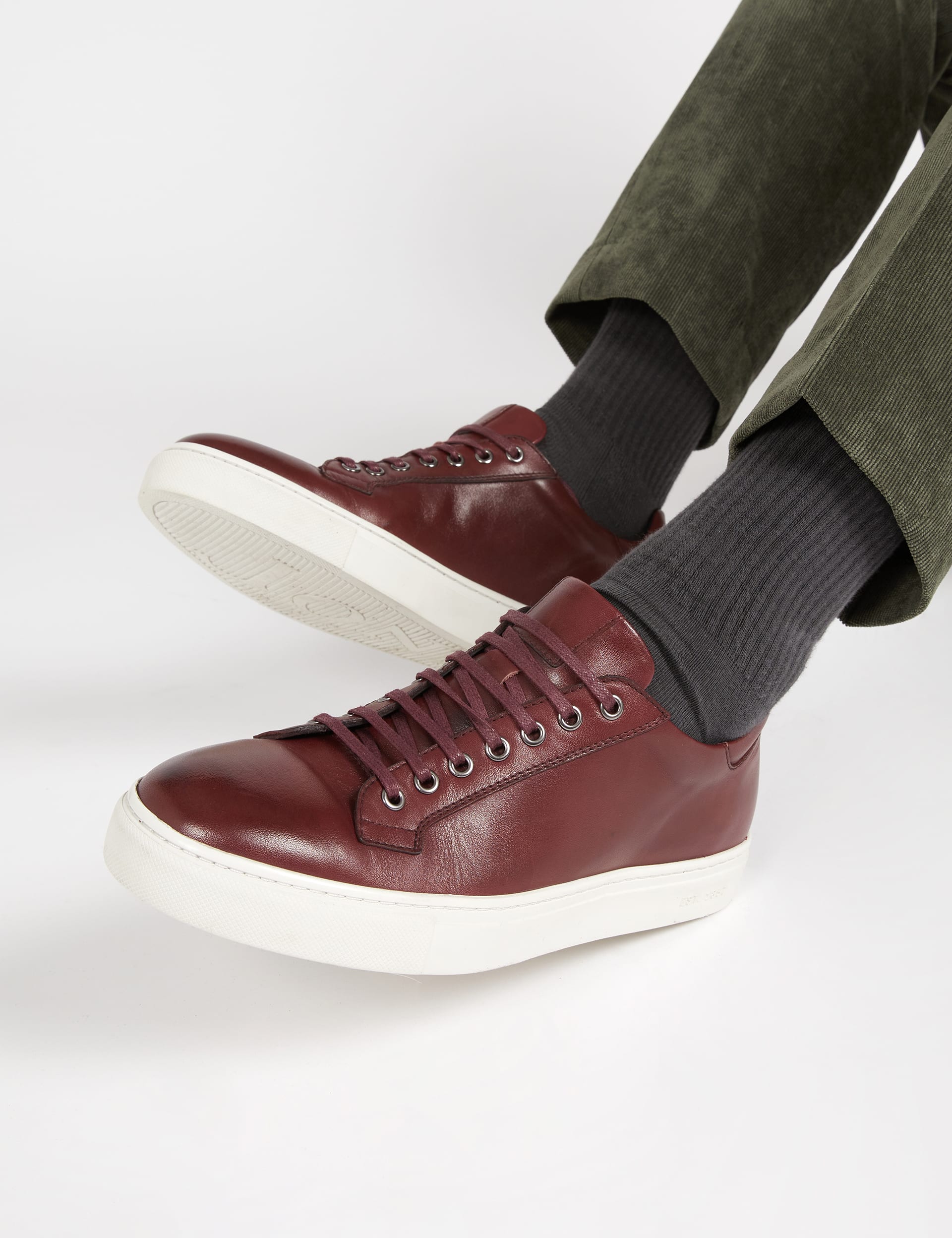 Leather Lace-Up Trainers | Jones Bootmaker | M&S