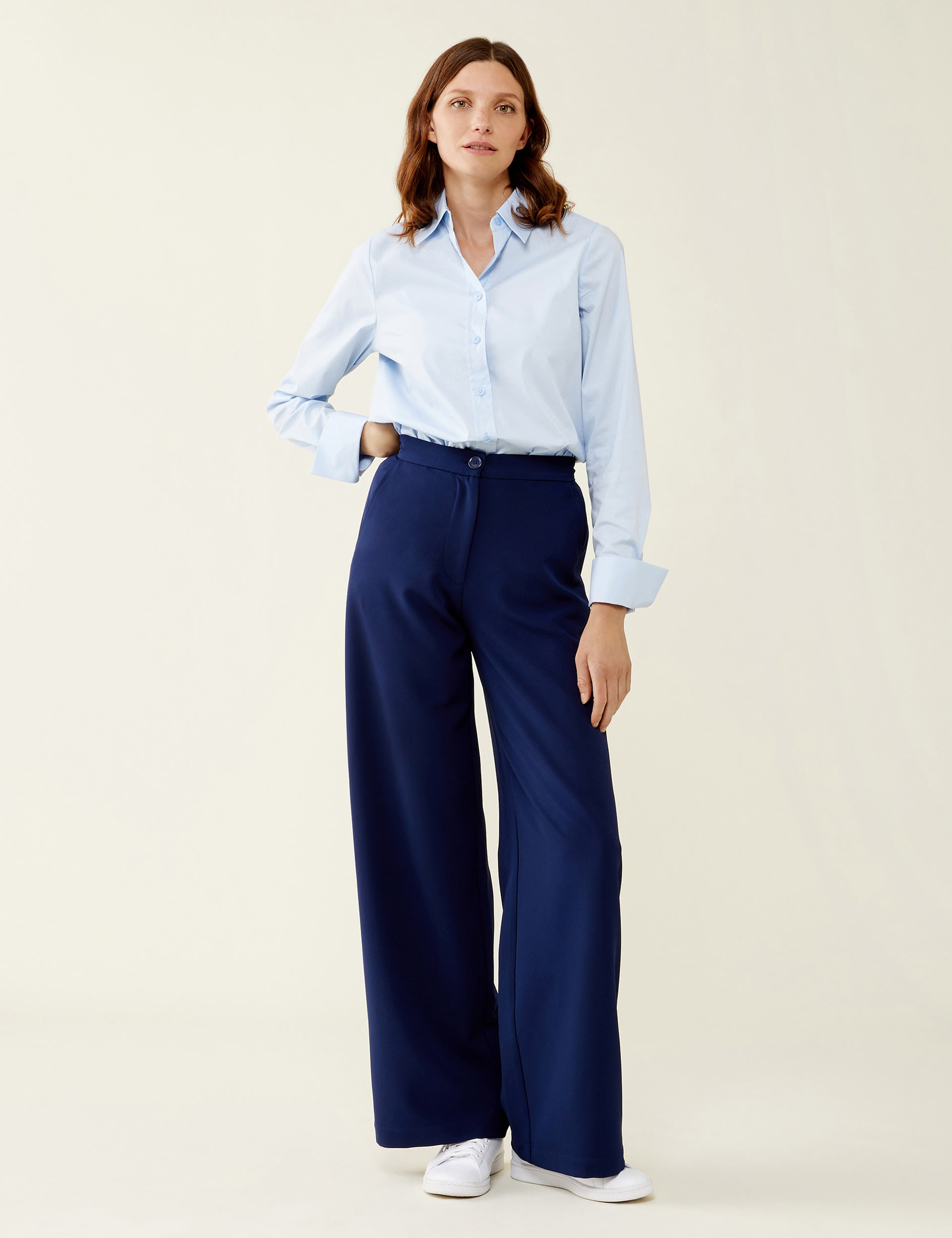 Wide Leg Trousers | Finery London | M&S