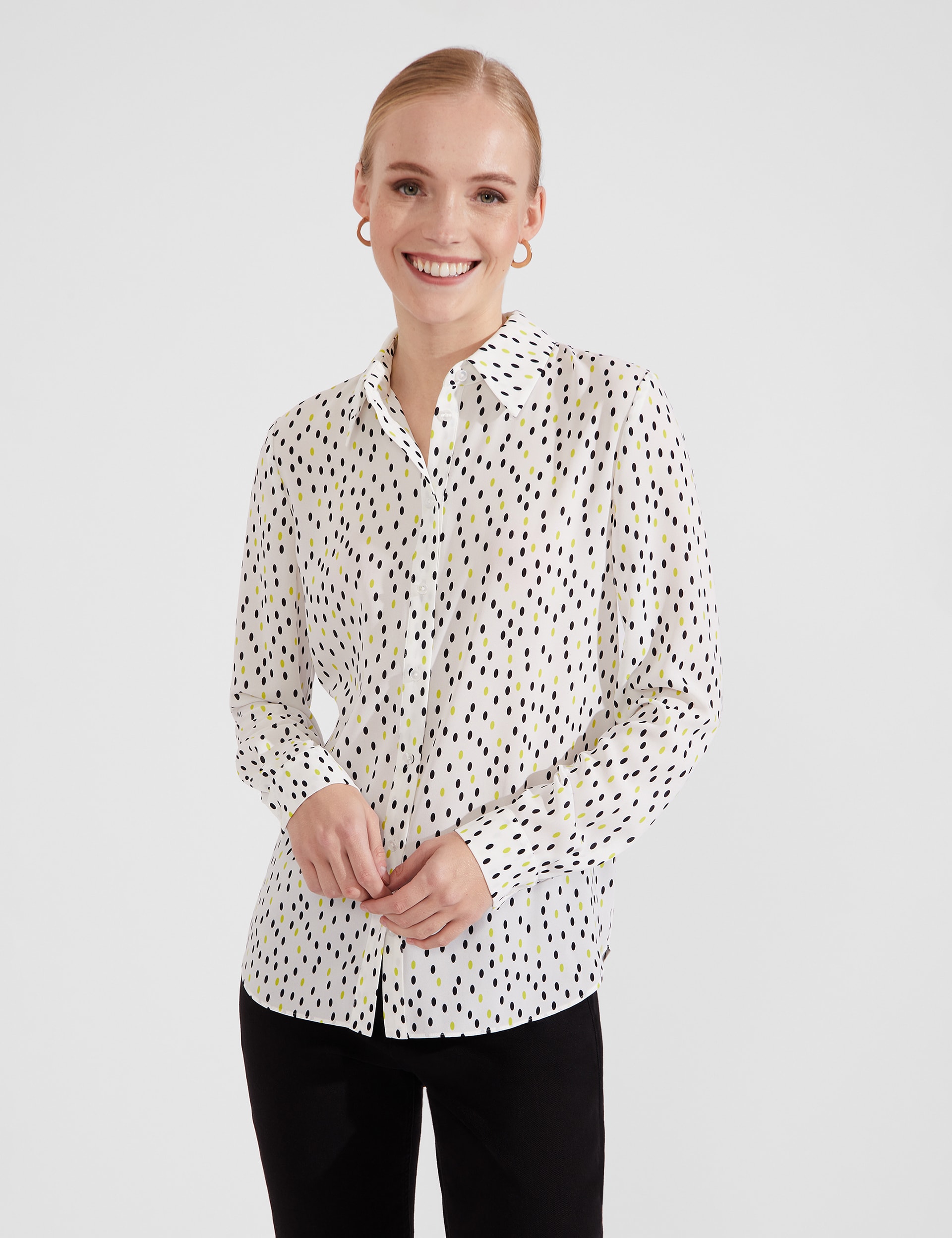 Polka Dot Collared Shirt | HOBBS | M&S