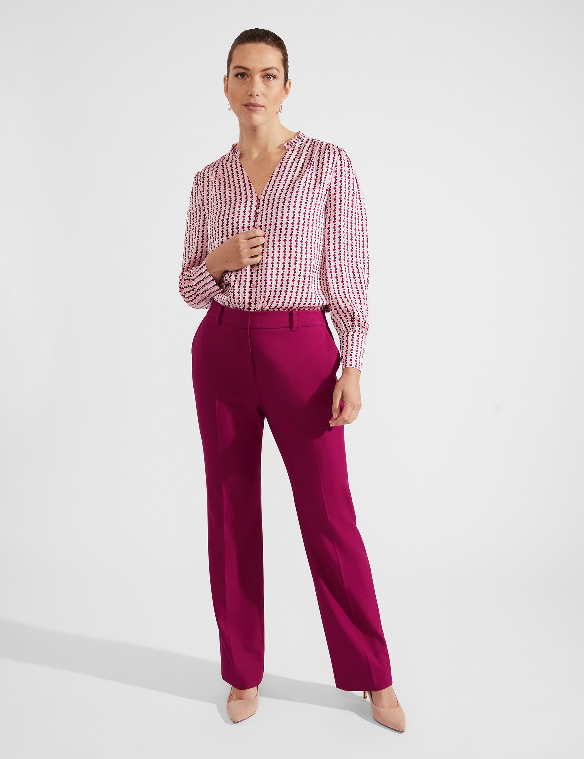 Cigarette Trousers | HOBBS | M&S