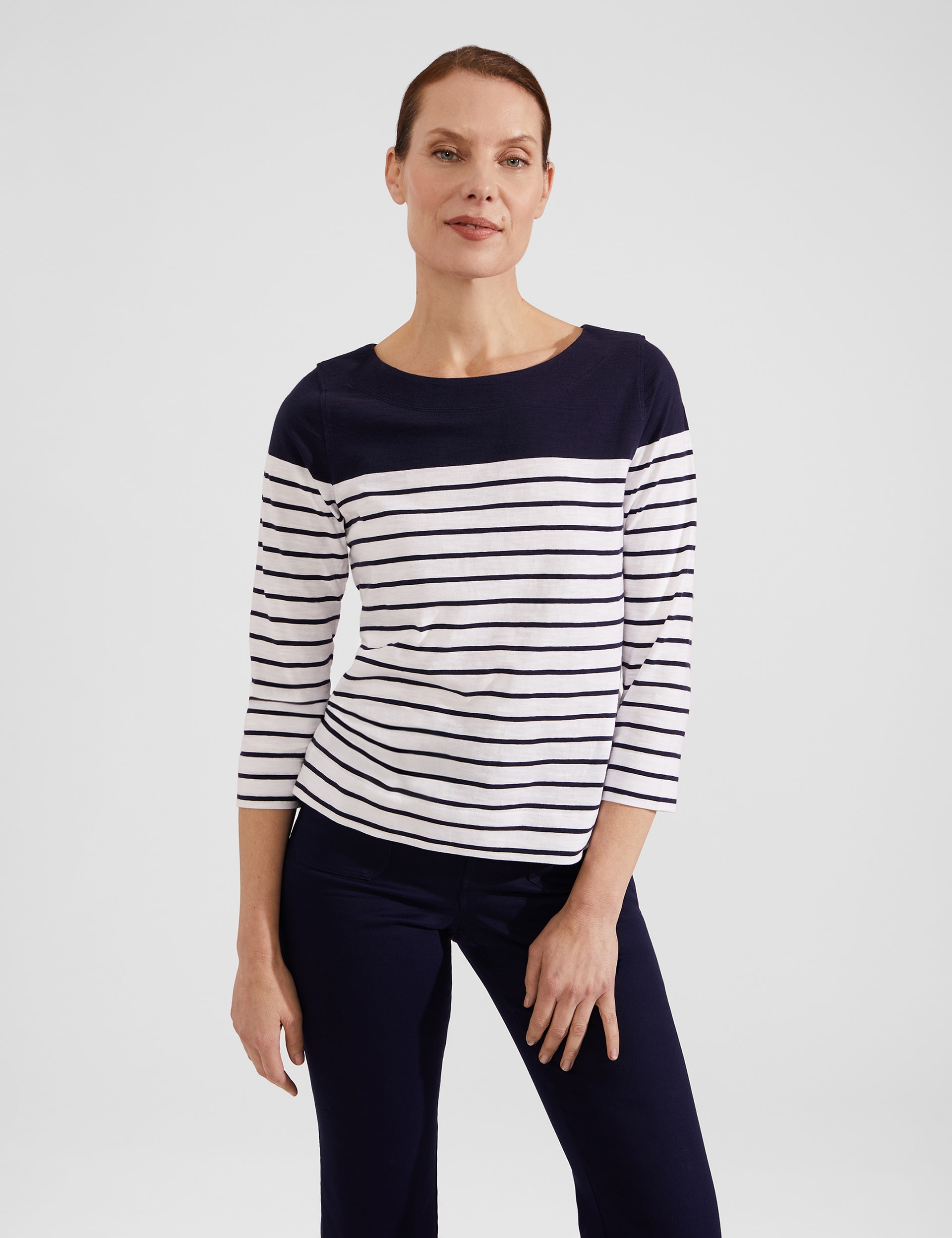 Pure Cotton Striped Top | HOBBS | M&S