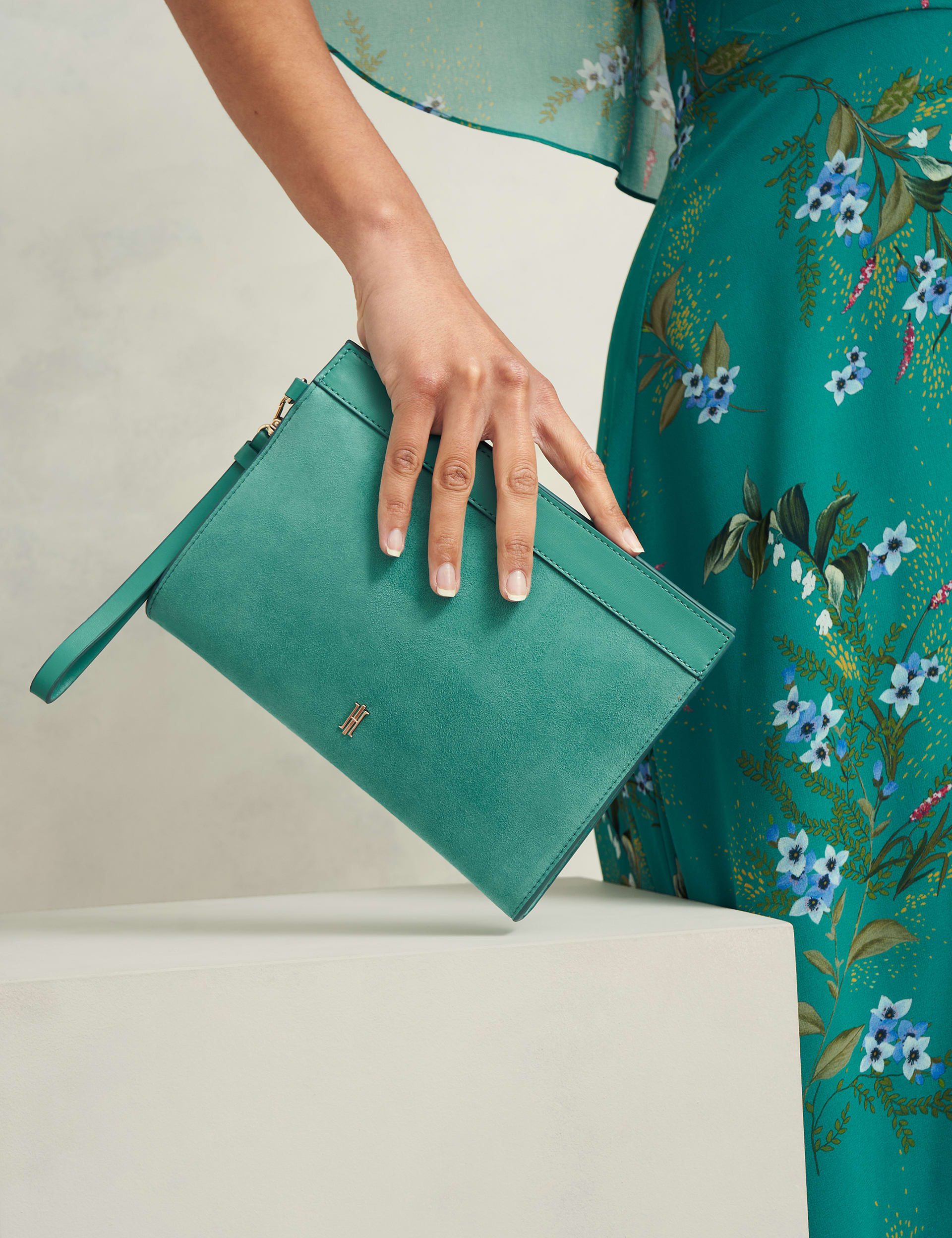 Leather Clutch Bag | HOBBS | M&S