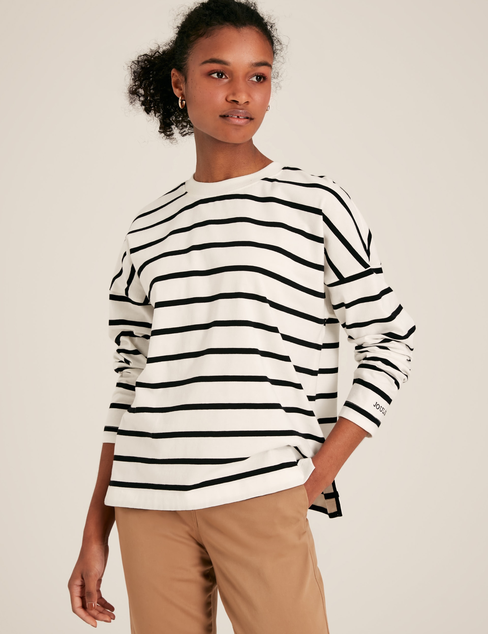 Pure Cotton Striped Top | Joules | M&S