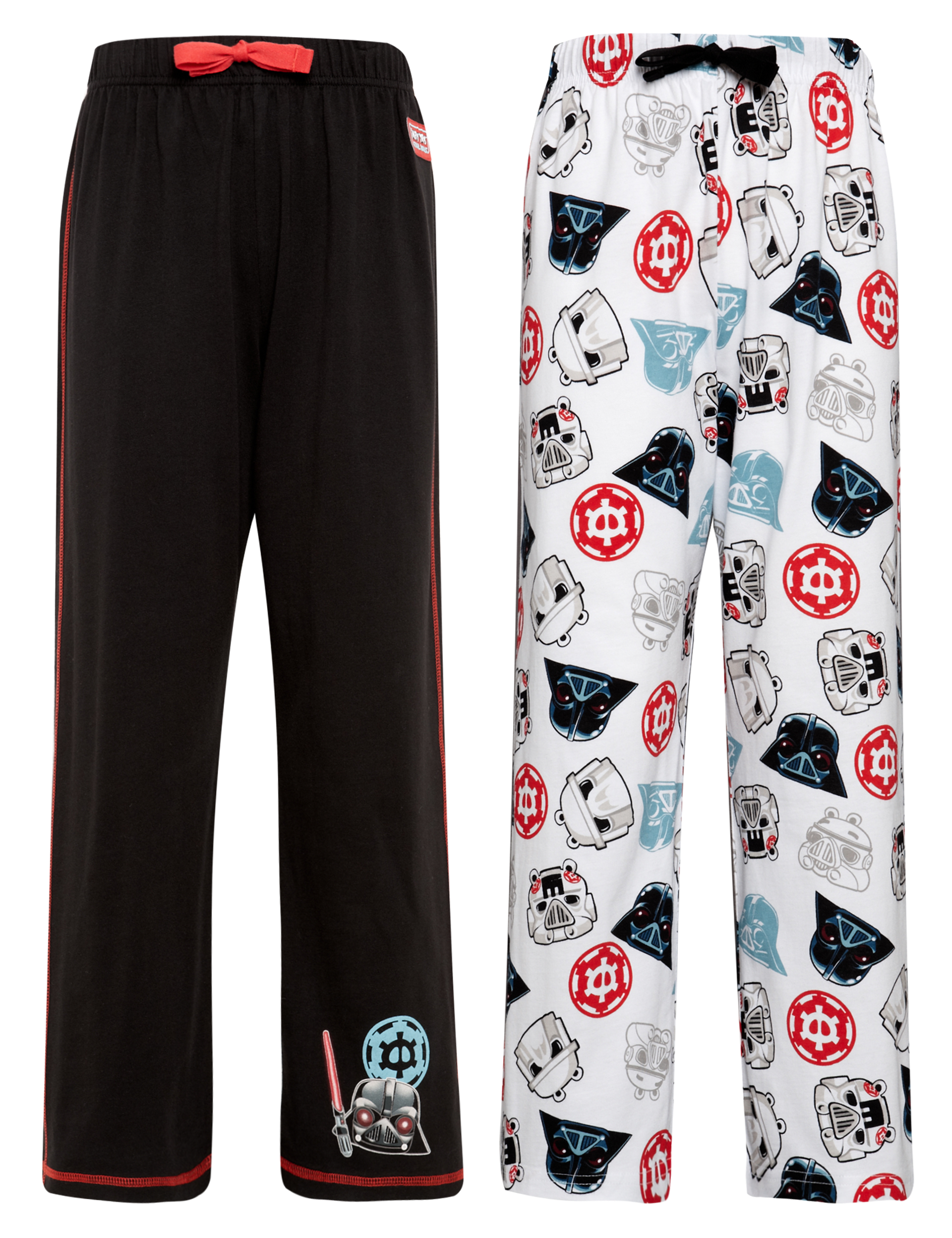 2 Pack Pure Cotton Angry Birds™ & Star Wars™ Pyjama Bottoms Image 2 of 5