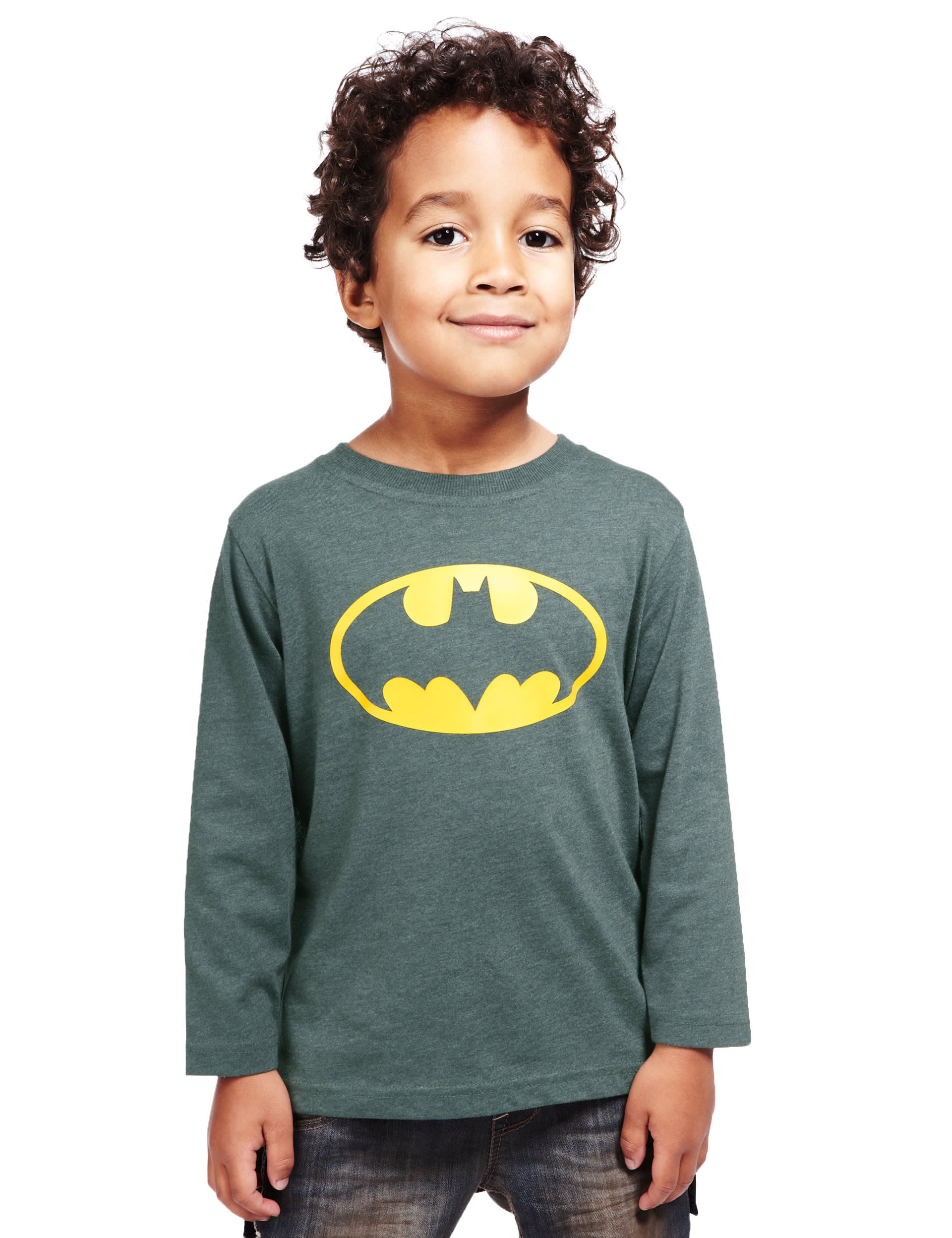 Batman T Shirt with Detachable Cape M S