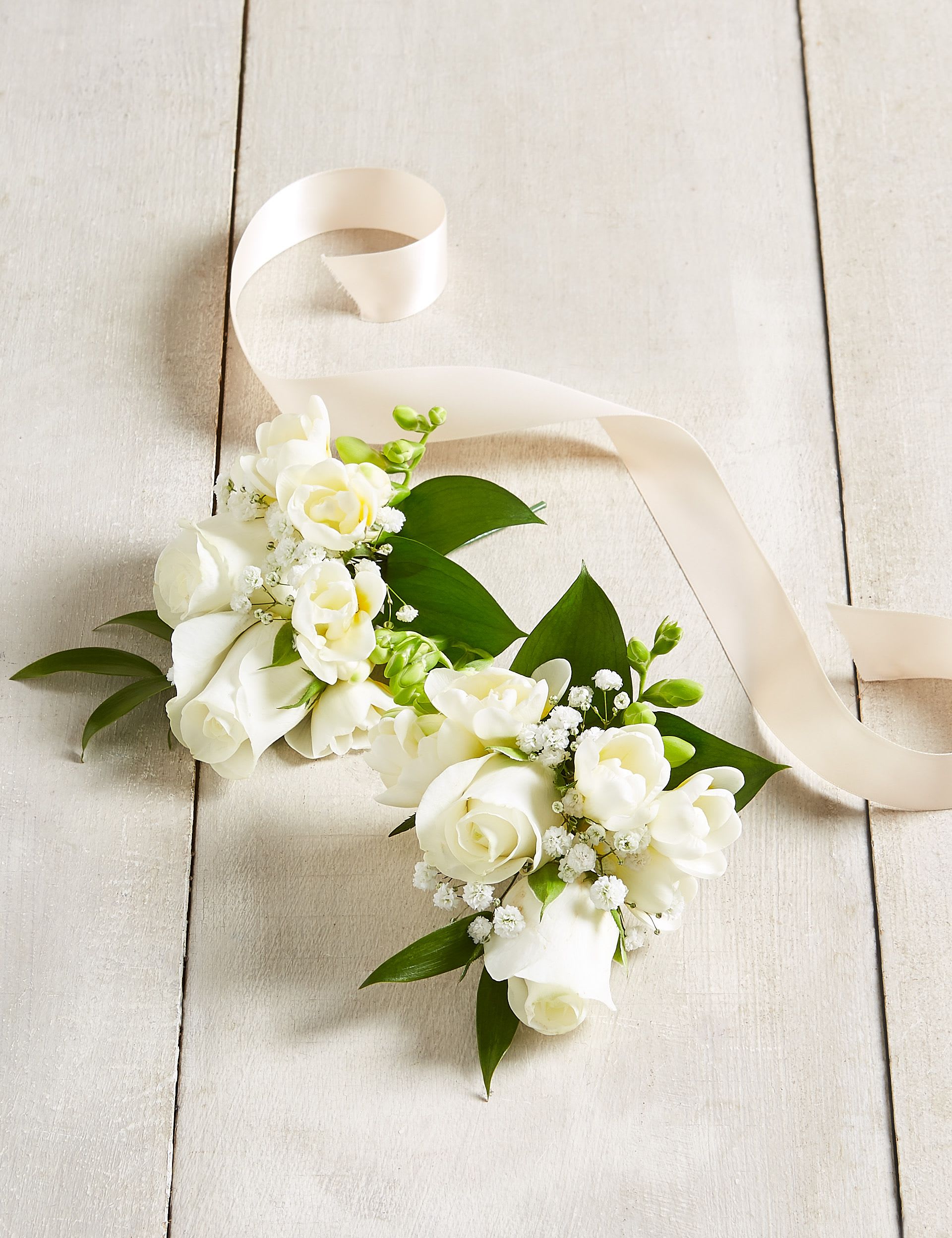 White Rose & Freesia - Additional Corsages x 2 Image 1 of 1