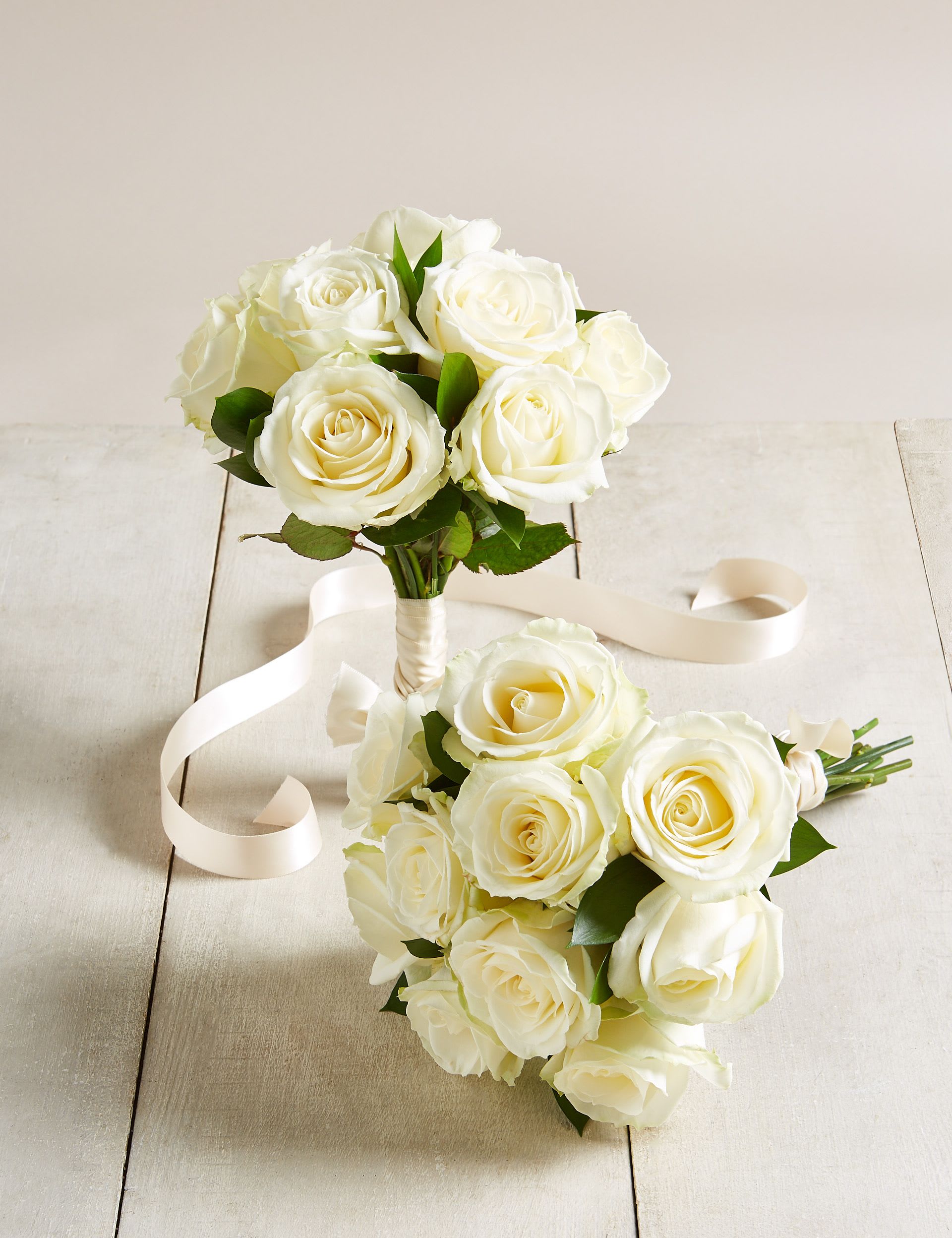 The Collection White Rose - Additional Bridesmaid Bouquet x 2 Image 1 of 1