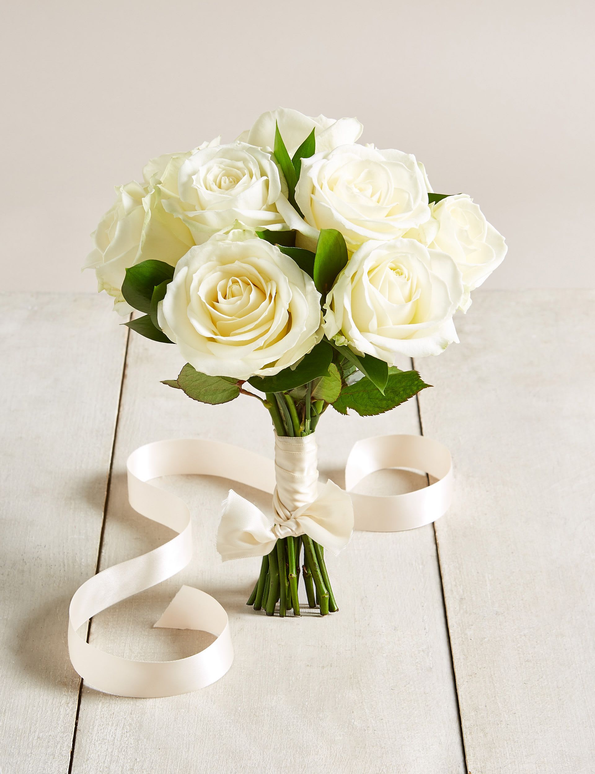 The Collection White Rose - Additional Bridesmaid Bouquet x 1 Image 1 of 1
