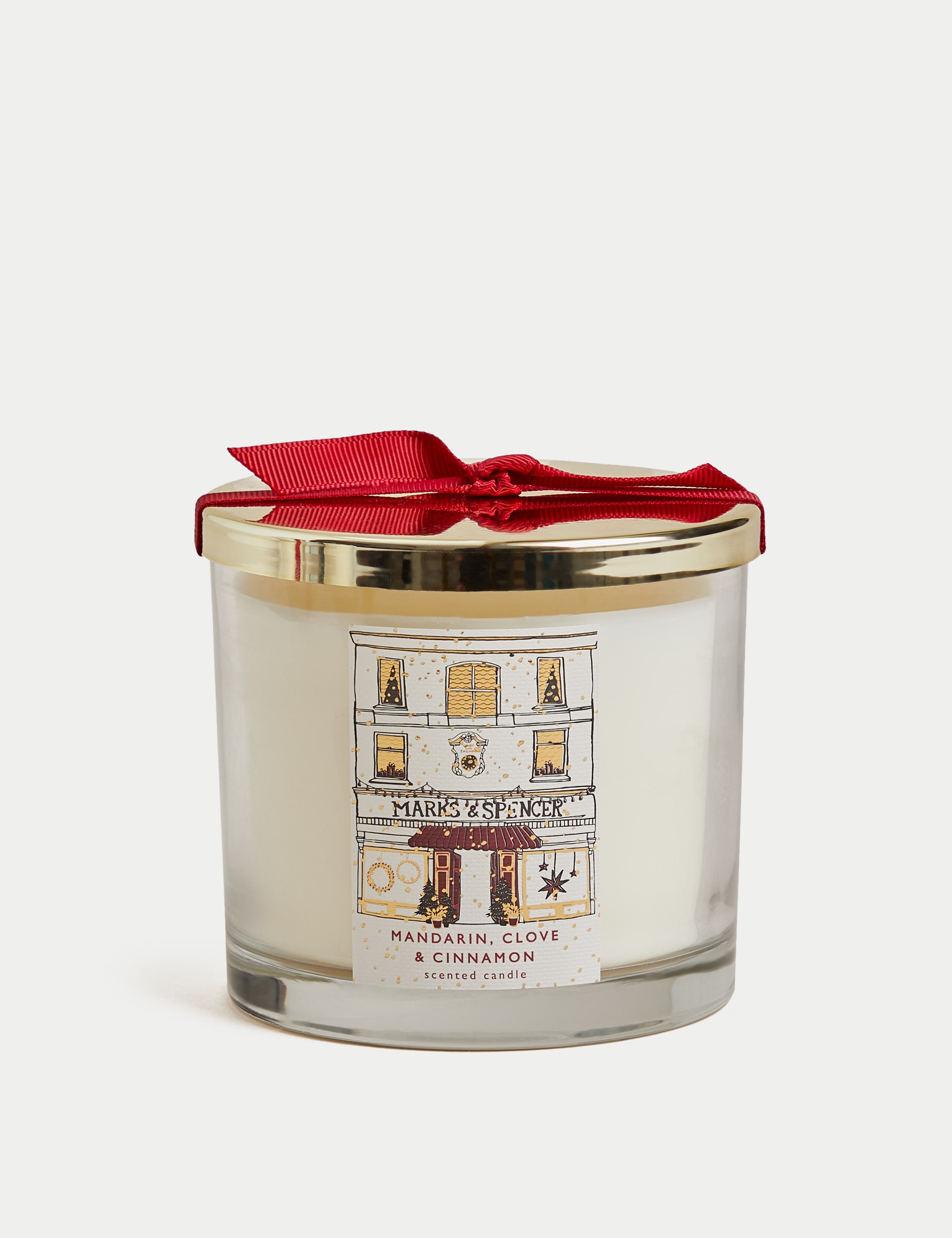 Mandarin, Clove, Cinnamon Scented Candle Image 1 of 1