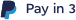 Paypal pay in 3