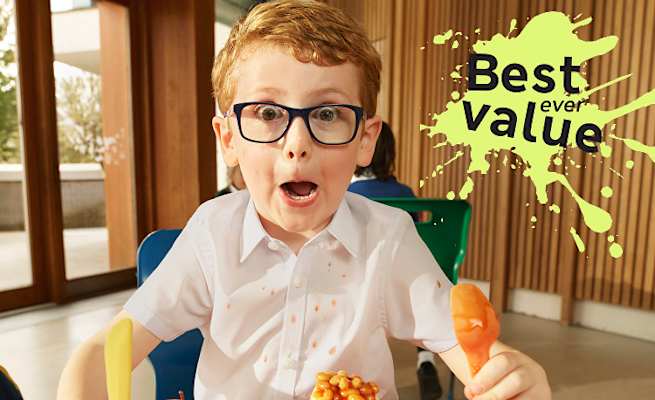 20% off school uniform