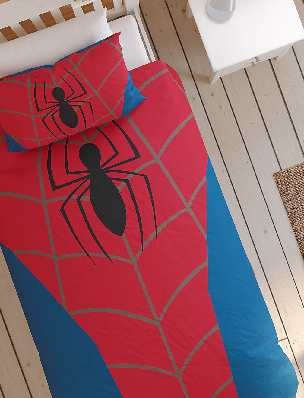 Buy Spider Man Cotton Blend Bedding Set at Marks Spencer