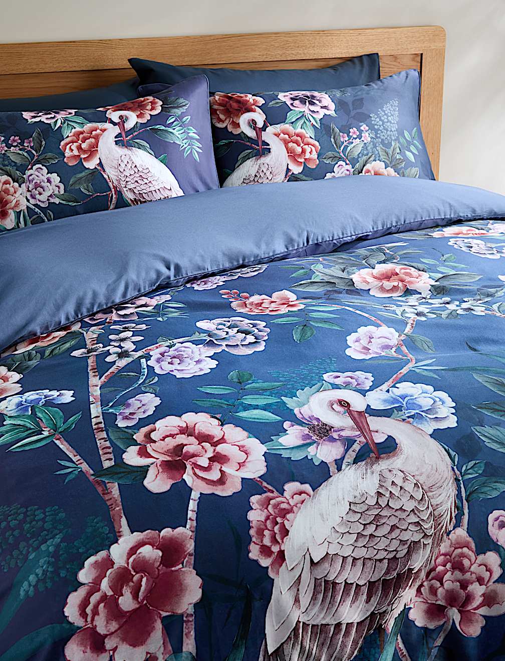 Flora Chinoiserie Sateen Bedding Set