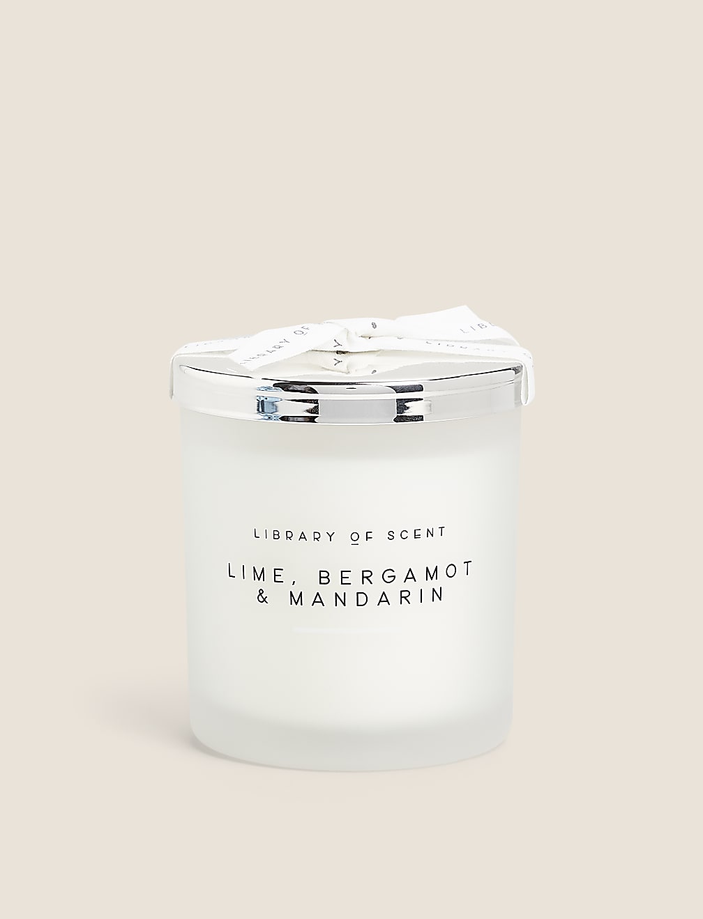 Lime, Bergamot & Mandarin Scented Candle