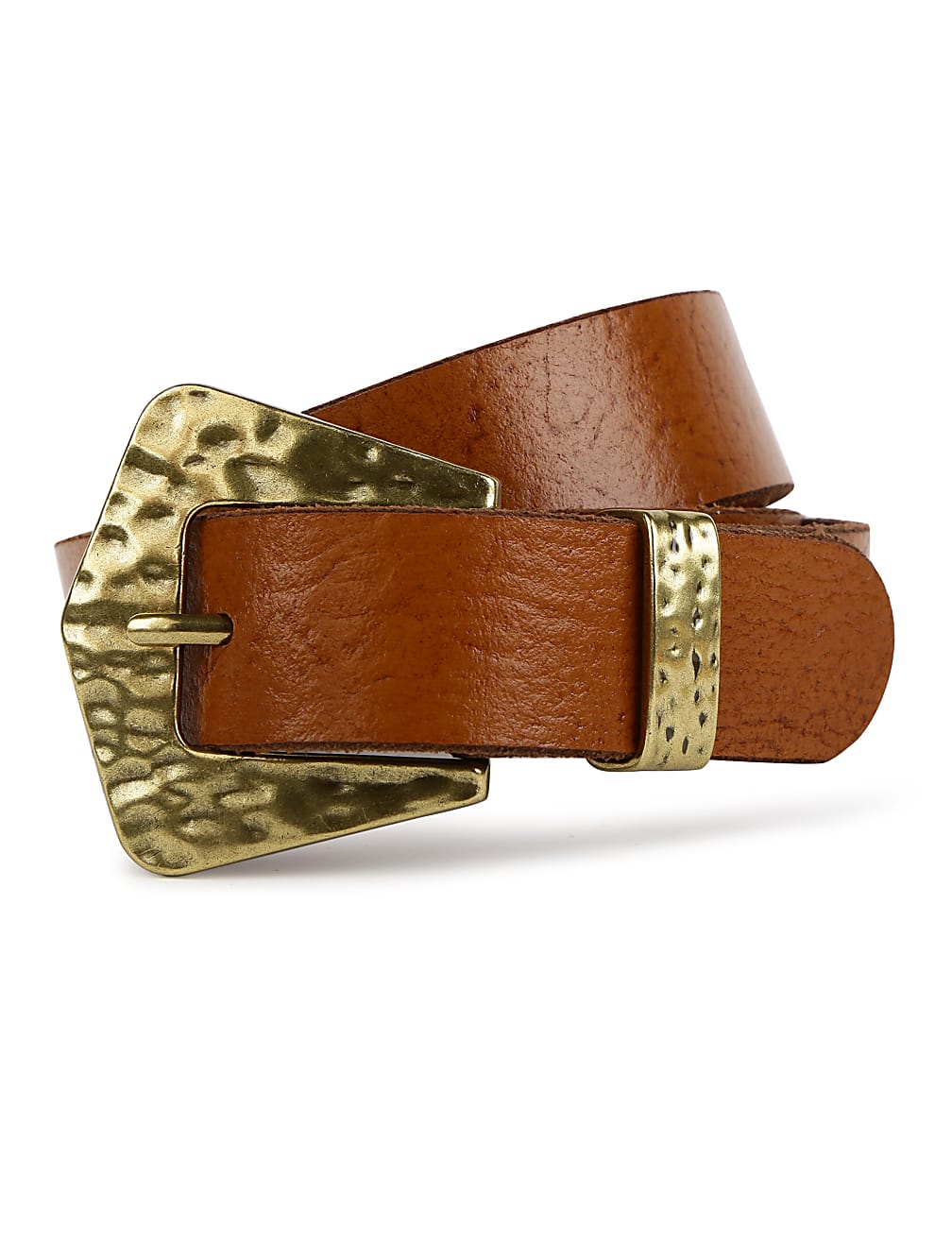 Textured Leather Belt
