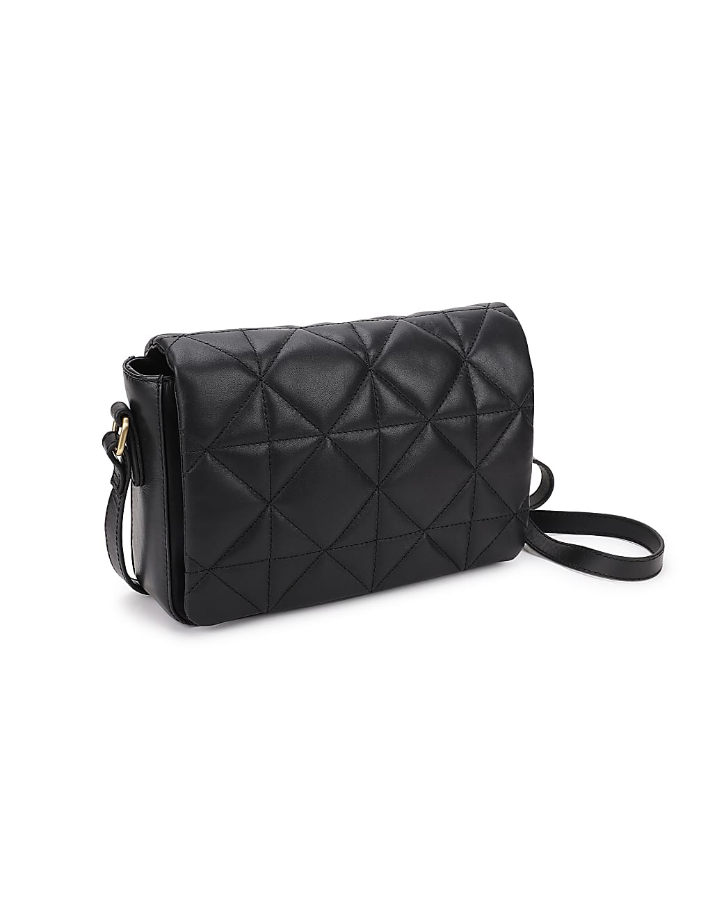 Buy Pure Leather Quilted Sling Bag at Marks Spencer